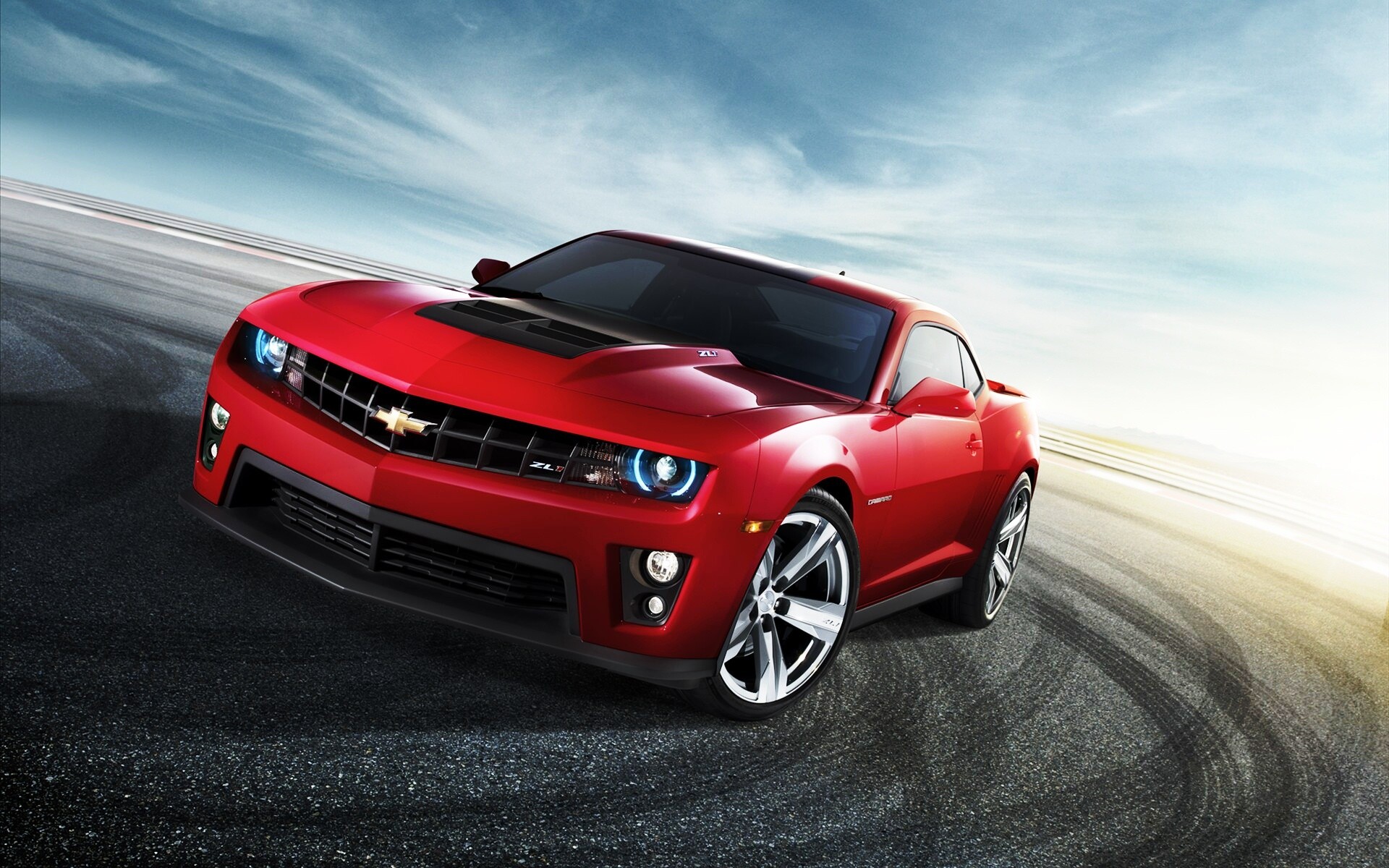 Chevrolet: Chevy has been a leader in tech features, Sports car. 1920x1200 HD Background.
