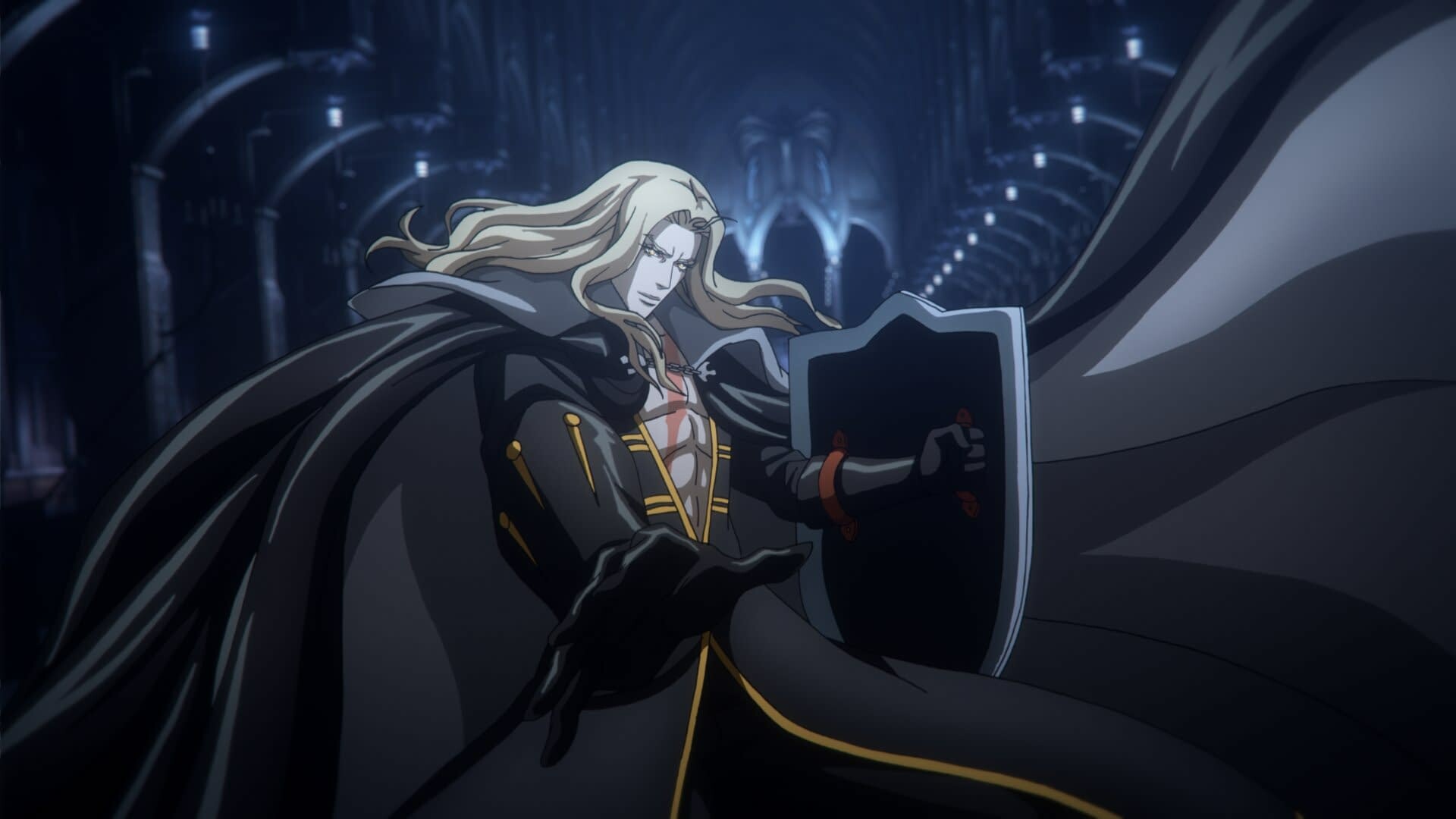 Castlevania (Netflix): Alucard, An extremely talented swordsman. 1920x1080 Full HD Background.