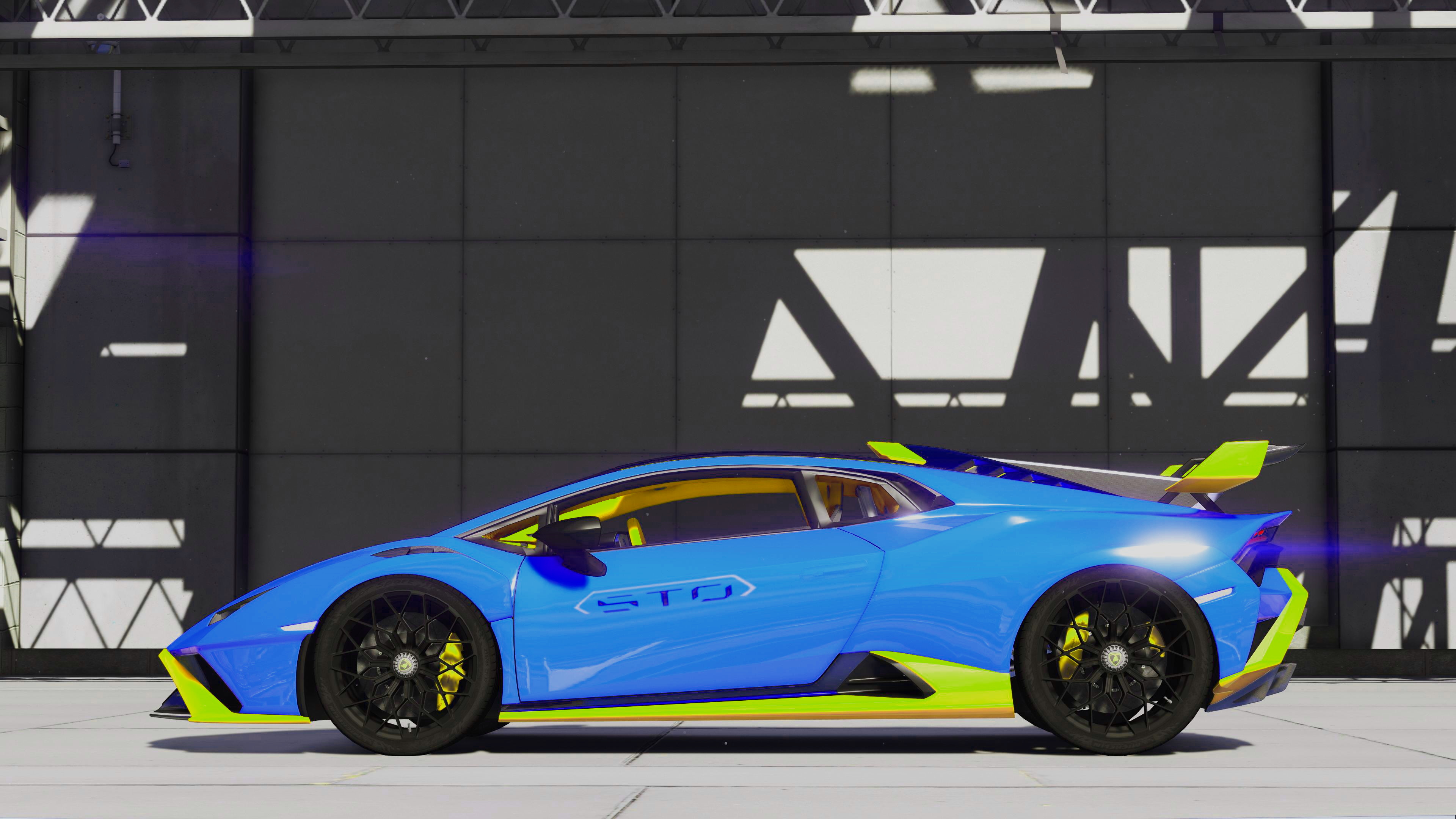 Lamborghini Huracan, STO add-on, Customization options, Personalized beauty, 3840x2160 4K Desktop