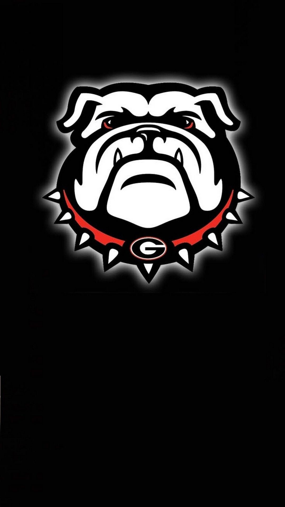 Georgia Bulldogs: Member of the Southeastern Conference, The only undefeated team in 1980. 1080x1920 Full HD Wallpaper.