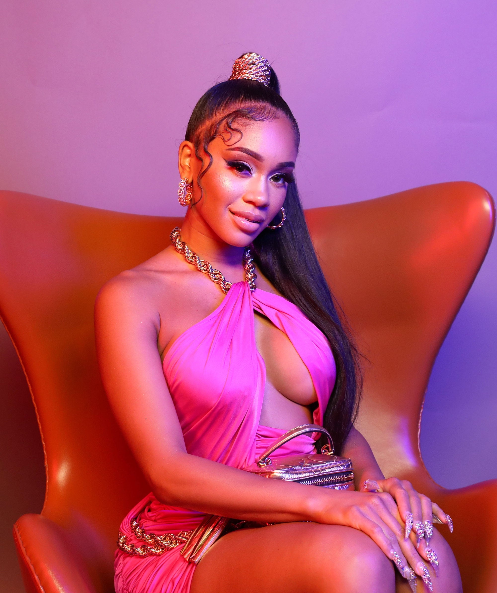 Saweetie x Morphe, Beauty interview, Makeup and skincare, Celebrity collaboration, 2000x2390 HD Phone