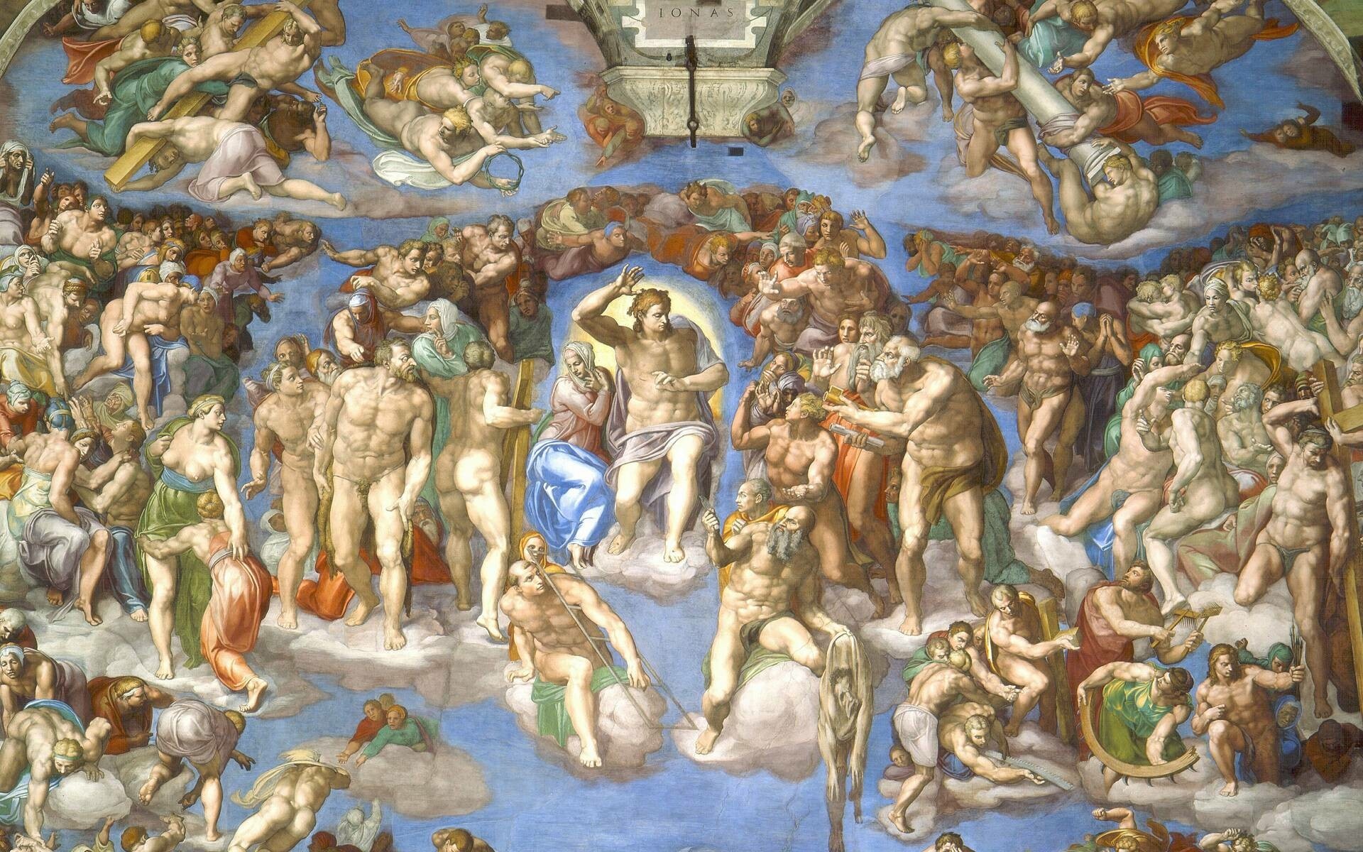 Michelangelo, Paintings, PC and mobile, Free download, 1920x1200 HD Desktop