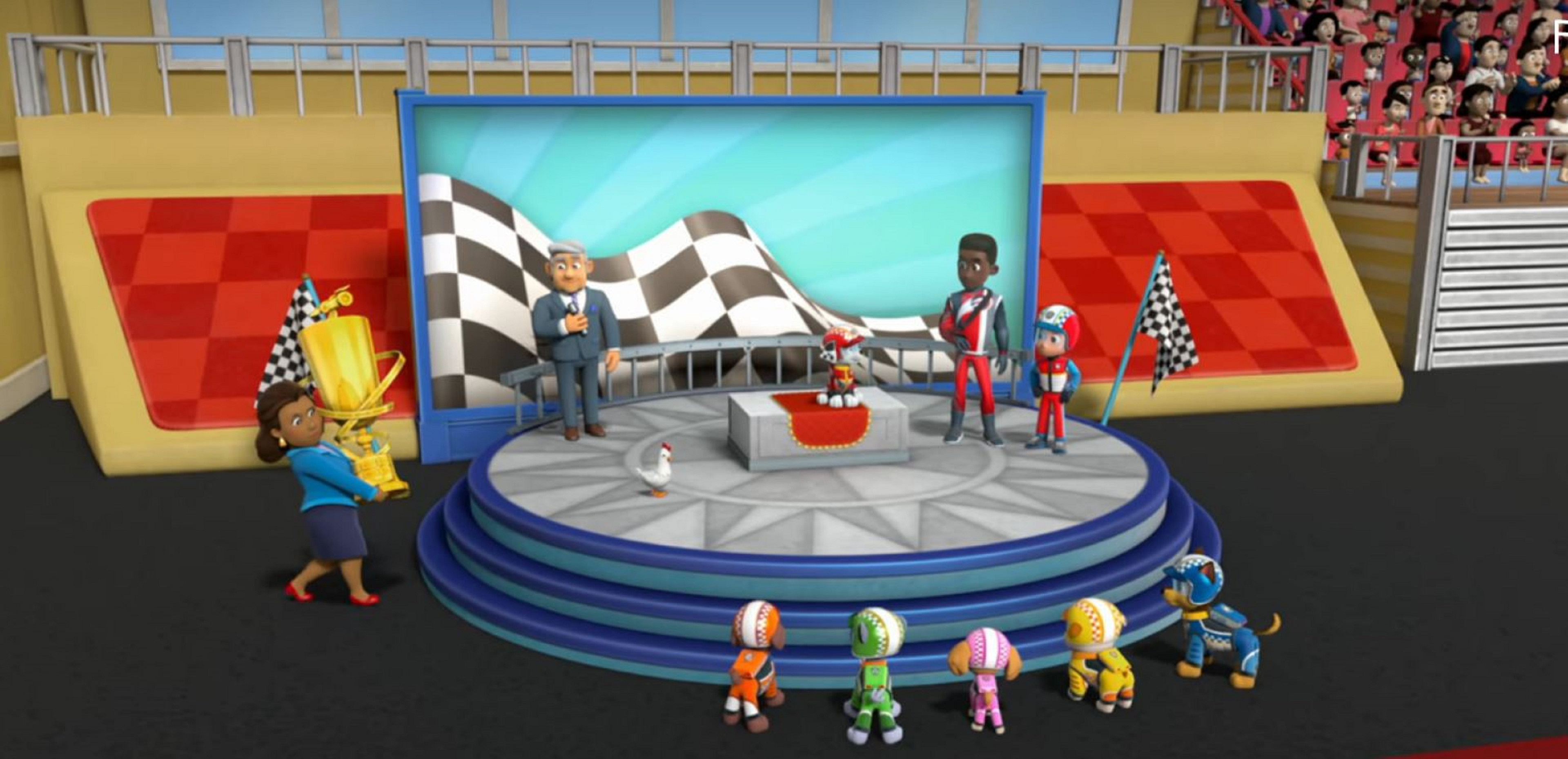 Yomi Dipo Ayeni, Paw Patrol Ready Race Rescue, Animated adventure, Adventure race, 3840x1860 Dual Screen Desktop