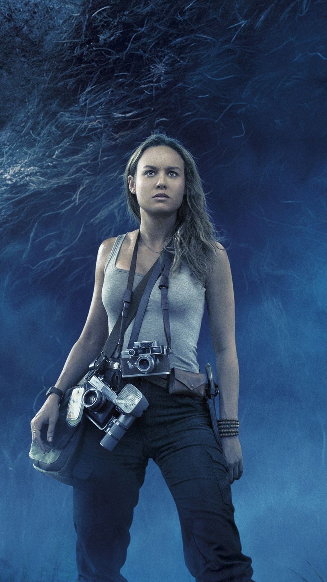 Brie Larson Movies, Kong: Skull Island, Actress wallpaper, 1080x1920 Full HD Phone
