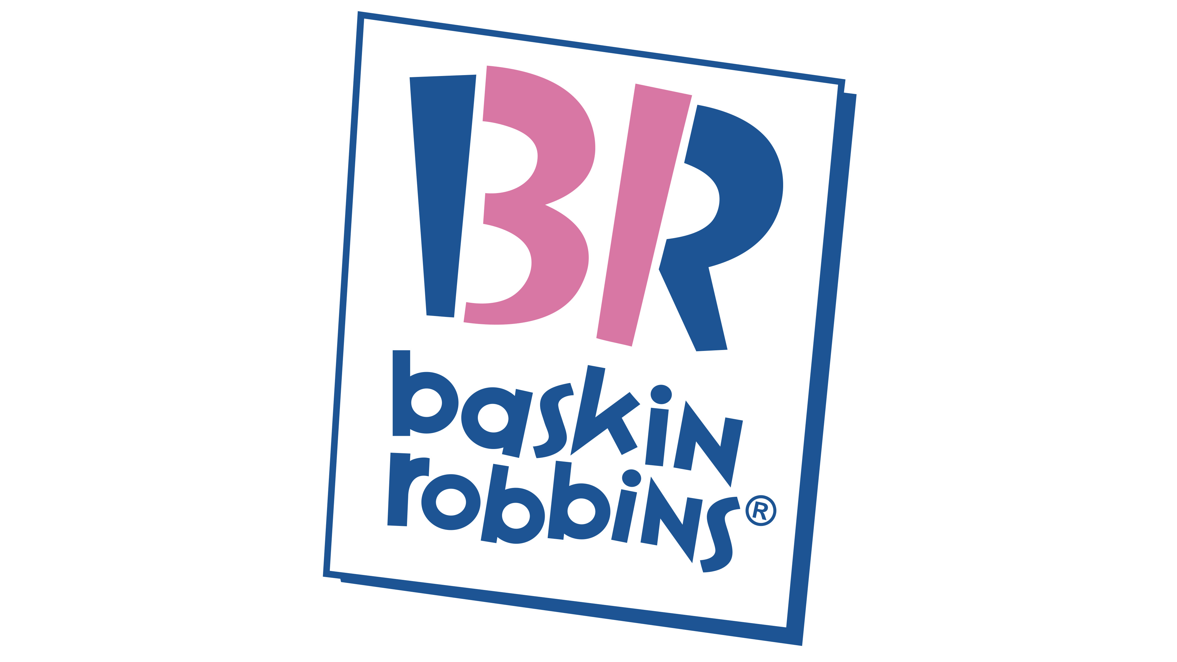 Baskin Robbins: The world's largest chain of ice-cream specialty shops, Hard scoop ice cream. 3840x2160 4K Background.