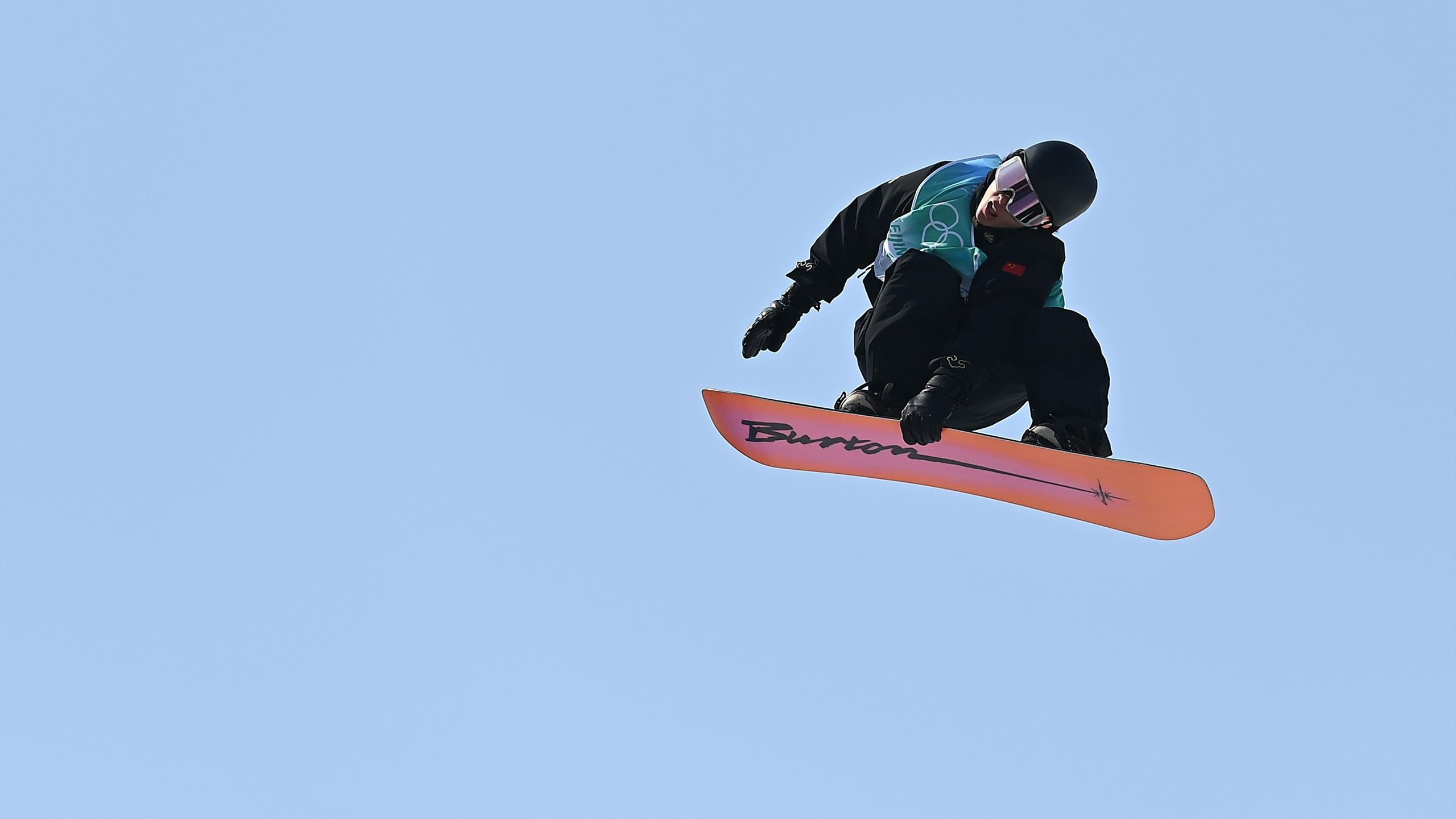 Snowboarding: Sochi 2014 Winter Olympics and Paralympics, Competitive sport. 2560x1440 HD Background.
