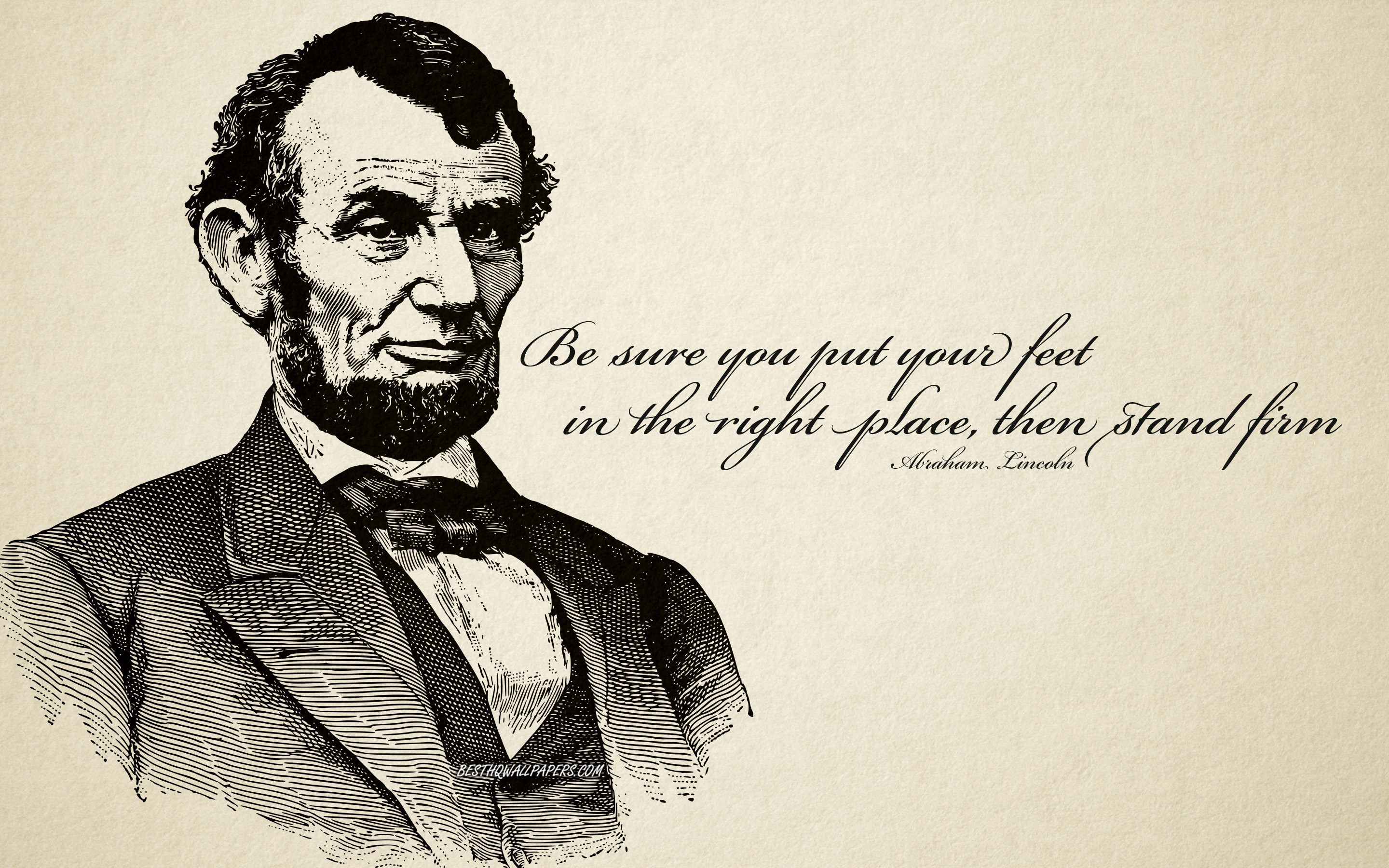 Inspirational figure, Abraham Lincoln quotes, American president, Historical leader, 2880x1800 HD Desktop