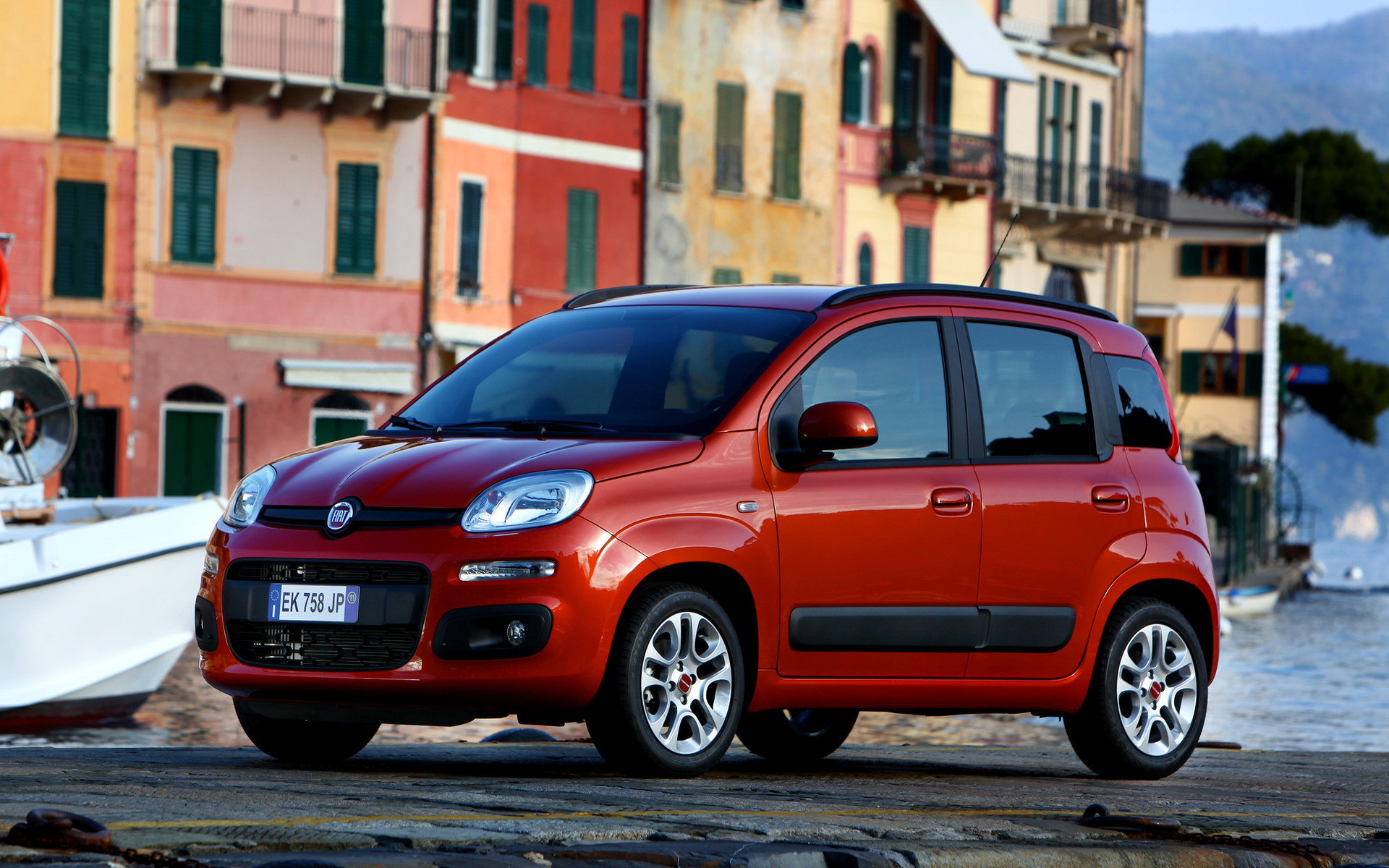 Fiat Panda, 2012 model, Stylish design, Compact urban car, 1920x1200 HD Desktop