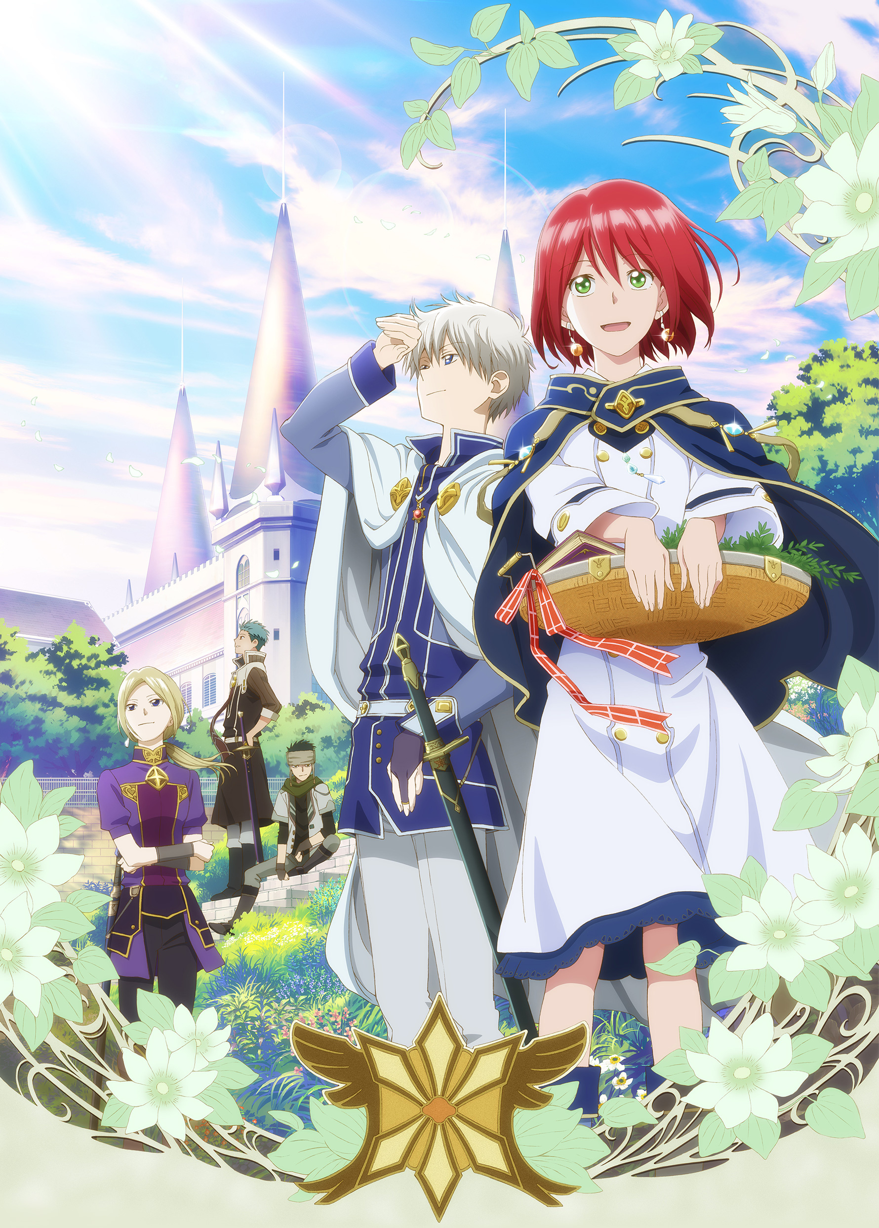 Snow White with the Red Hair, Akagami no Shirayuki-hime, Wallpaper, Scan gallery, 1780x2490 HD Handy