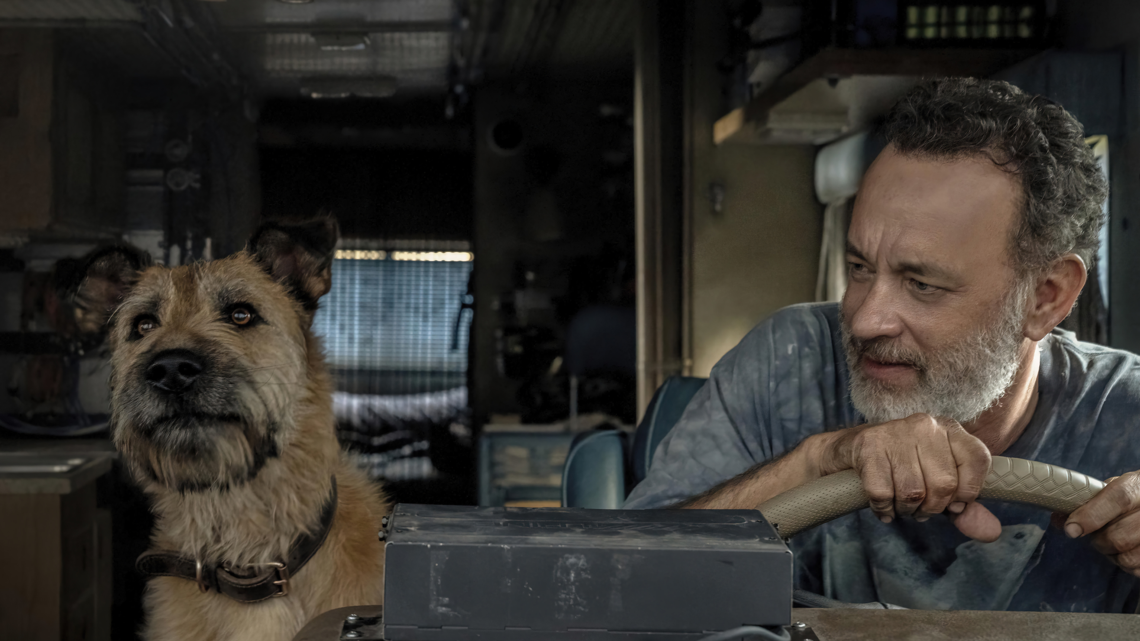 Finch movie, Tom Hanks, Dog companion, 4K desktop wallpaper, 3840x2160 4K Desktop