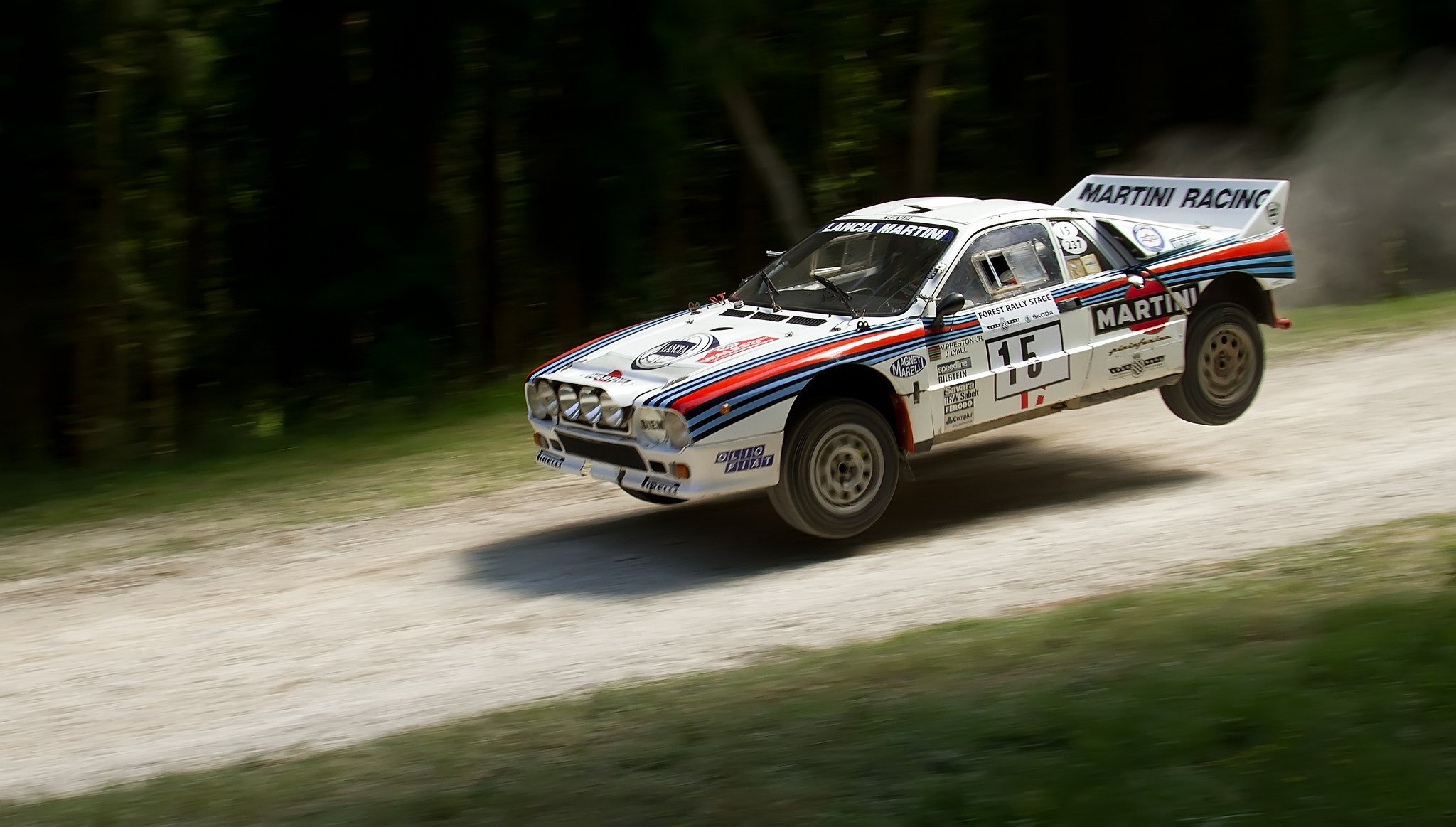 Lancia 037 Rally, Group B cars, 2050x1170 HD Desktop