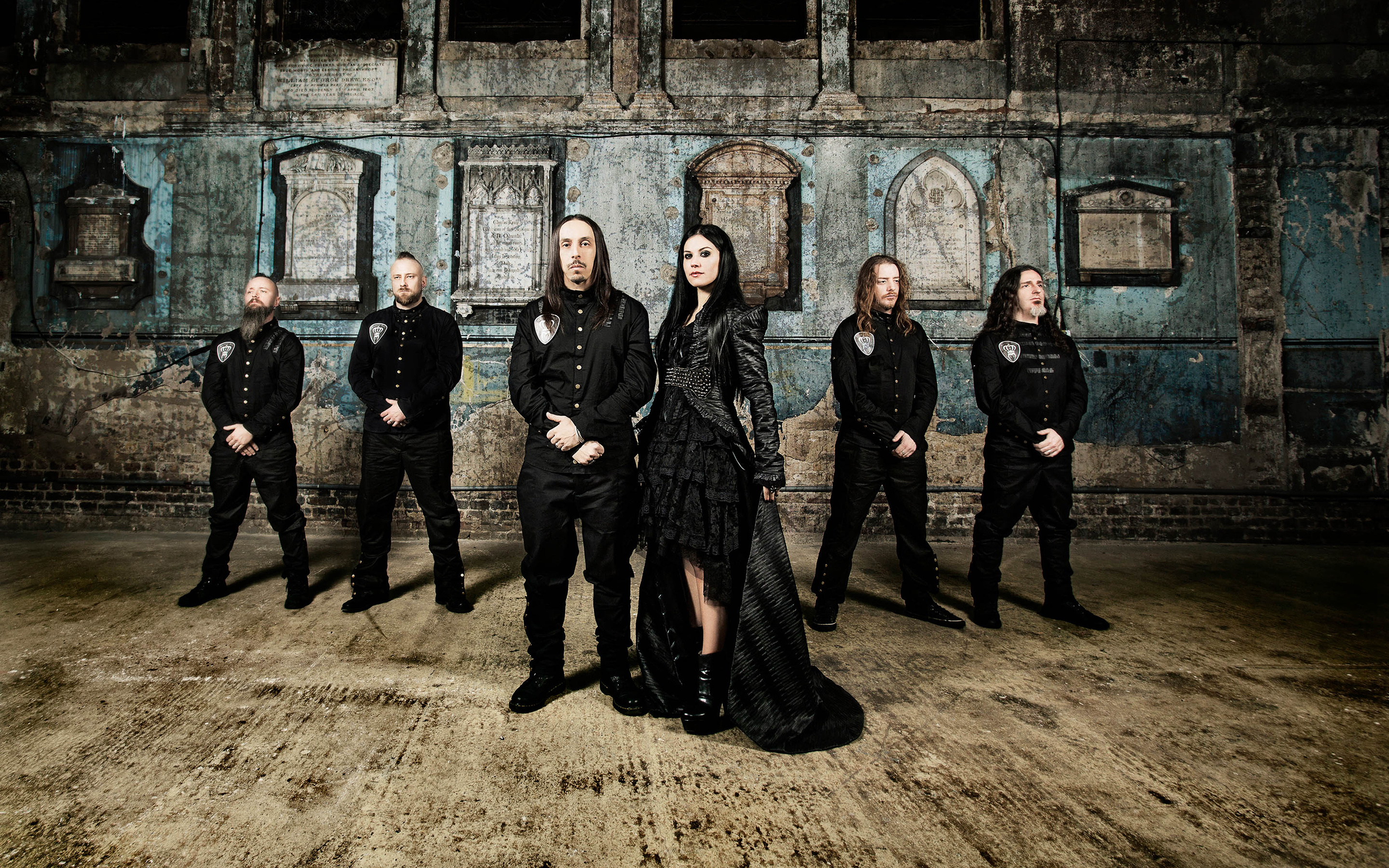 Lacuna Coil, Wallpaper collection, Heavy metal band, Music background, 2880x1800 HD Desktop