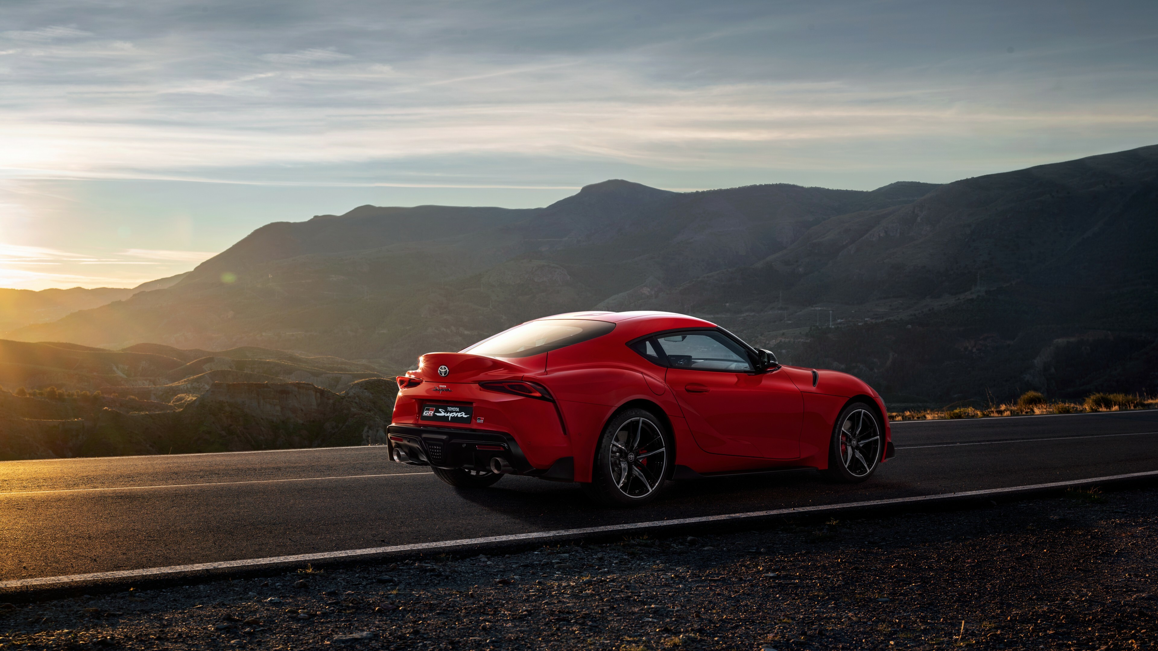 Toyota: The largest automobile manufacturer in the world, Supra A90, 2020 cars. 3840x2160 4K Wallpaper.