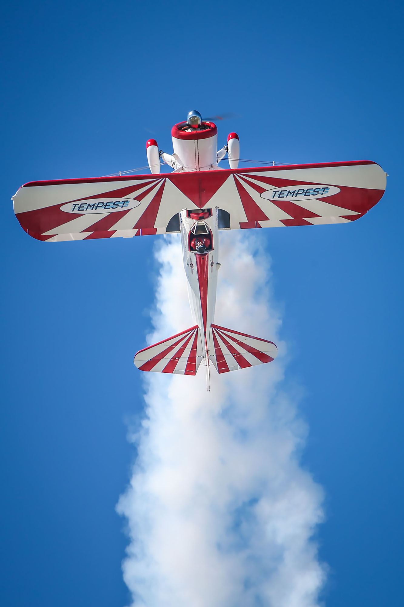 Aerobatics: The Pitts Special S-2 biplane, Inside loop maneuver, Performance in the air. 1340x2000 HD Background.