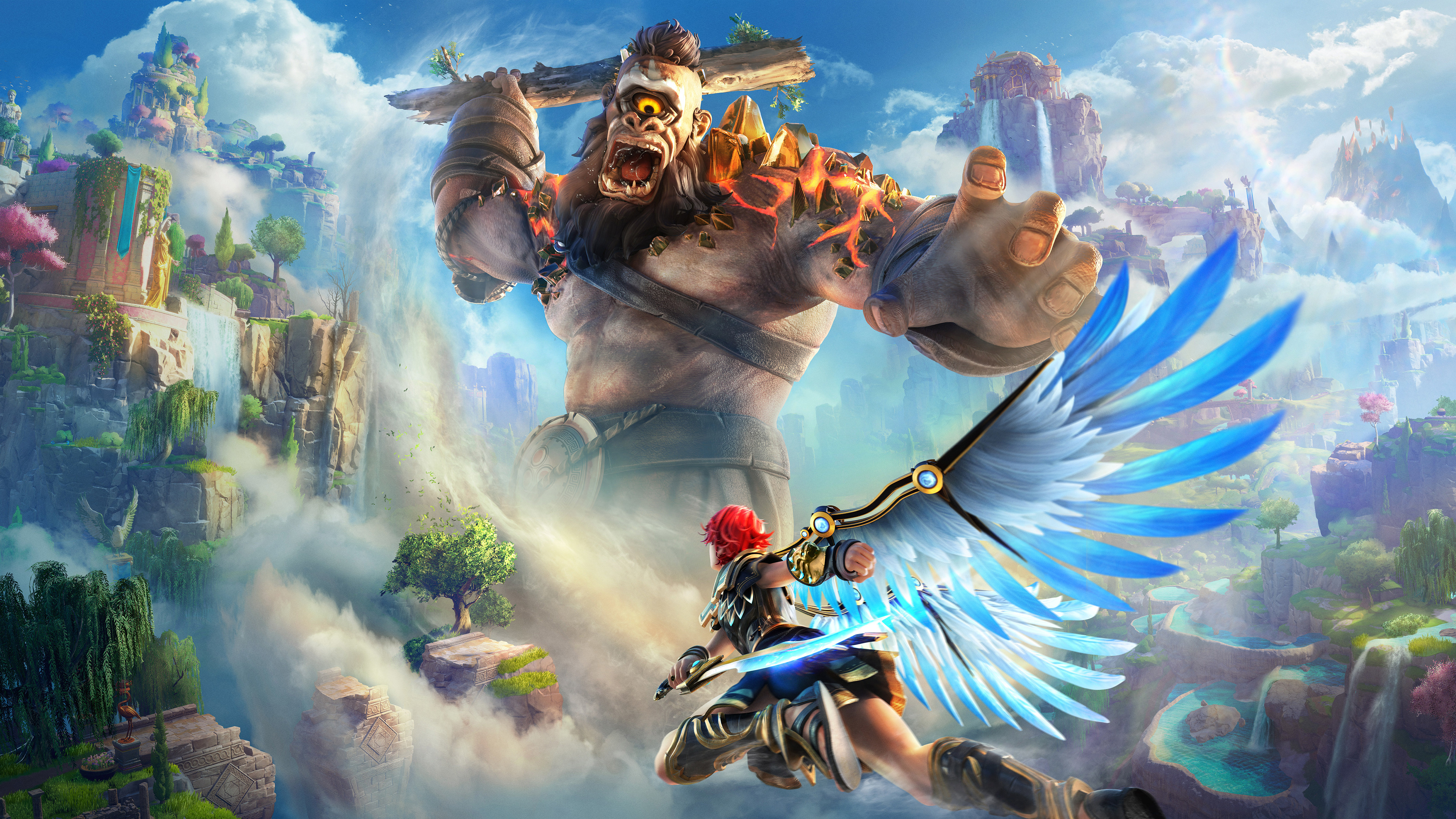 Immortals Fenyx Rising, Ubisoft, Mythological world, Epic battles, 3840x2160 4K Desktop