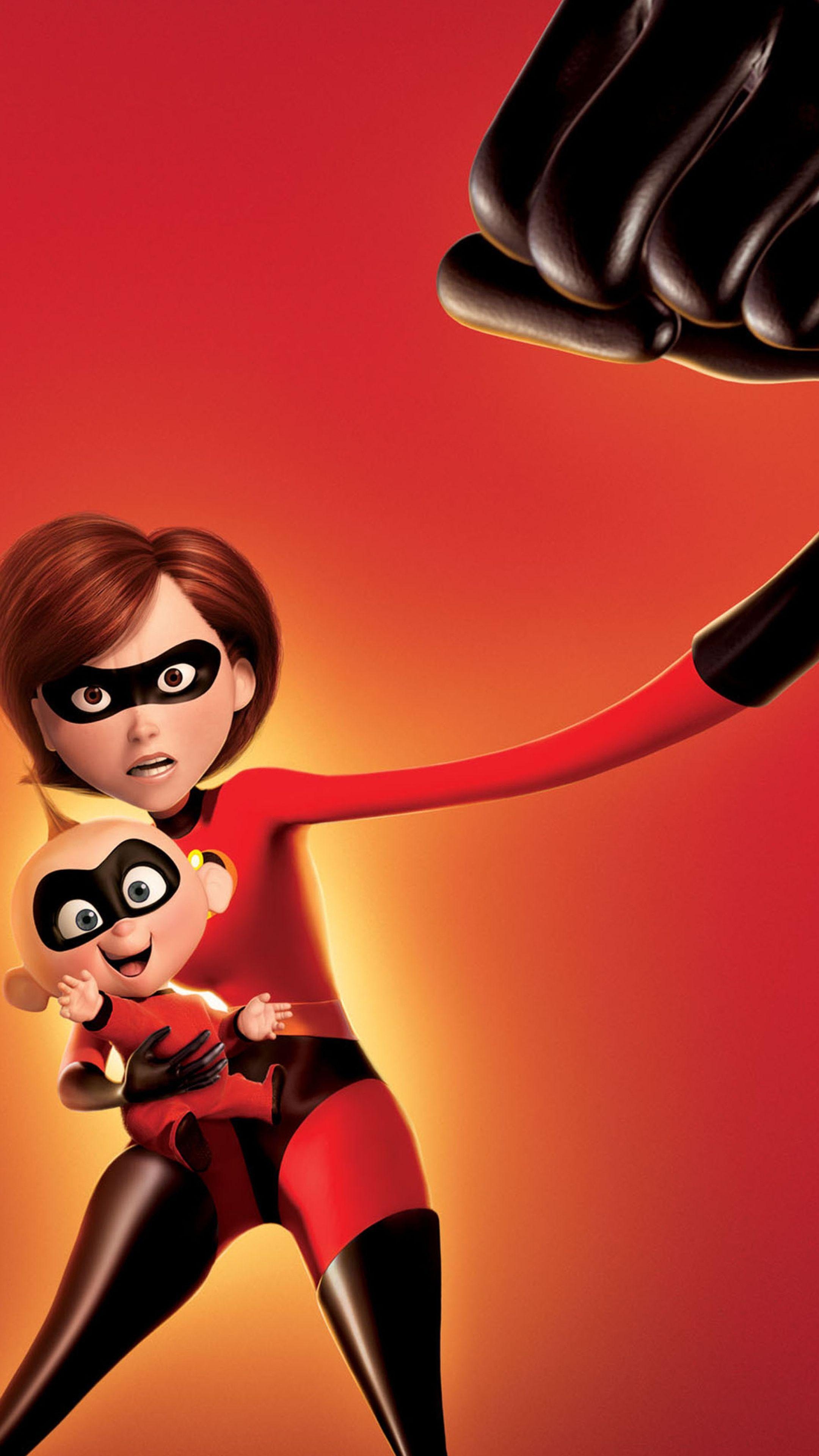 Incredibles 2, Jack Jack Parr, Wallpapers, Animation, 2160x3840 4K Phone