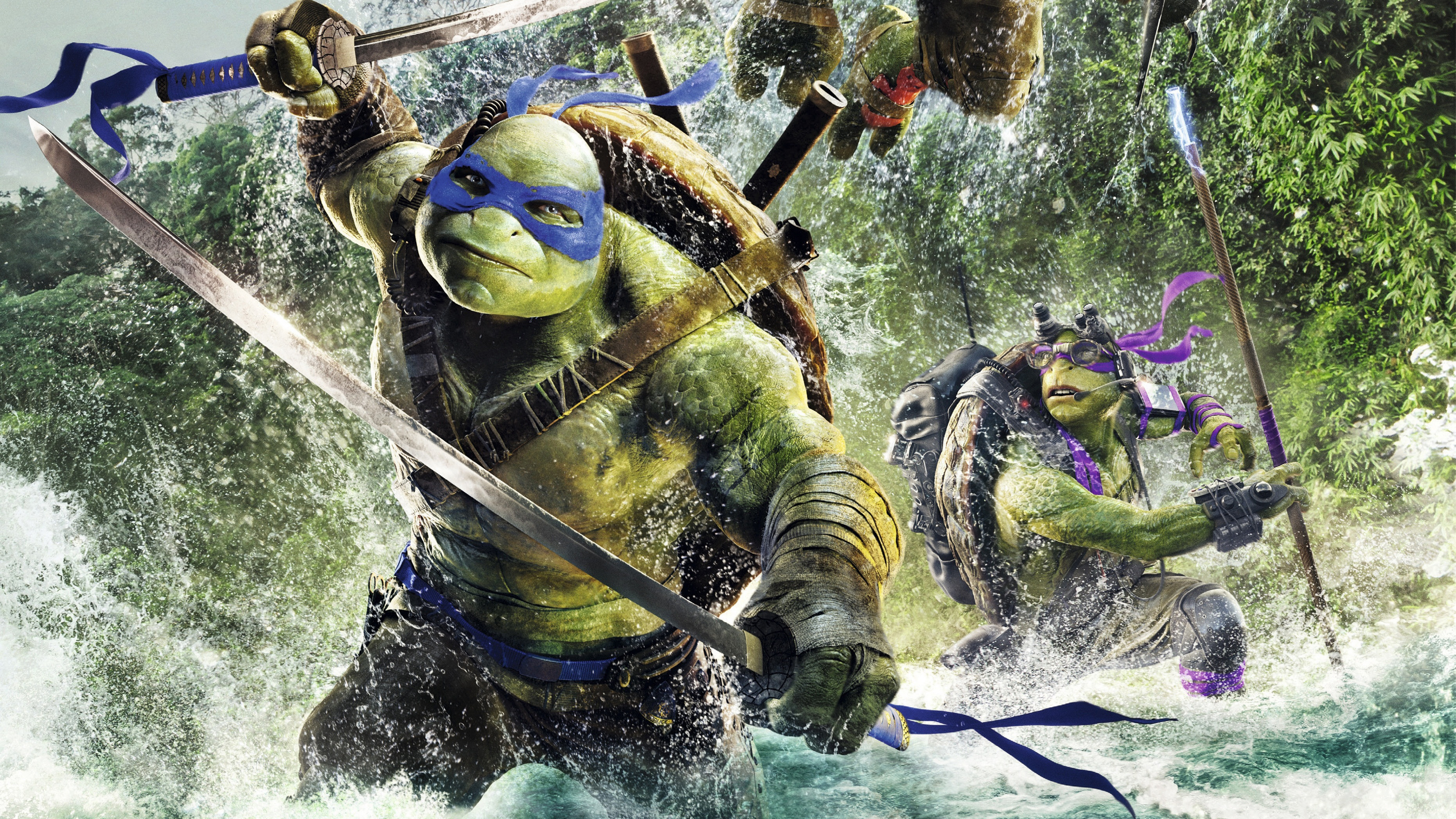 Teenage Mutant Ninja Turtles, 4K HD movies, 3730x2100 HD Desktop