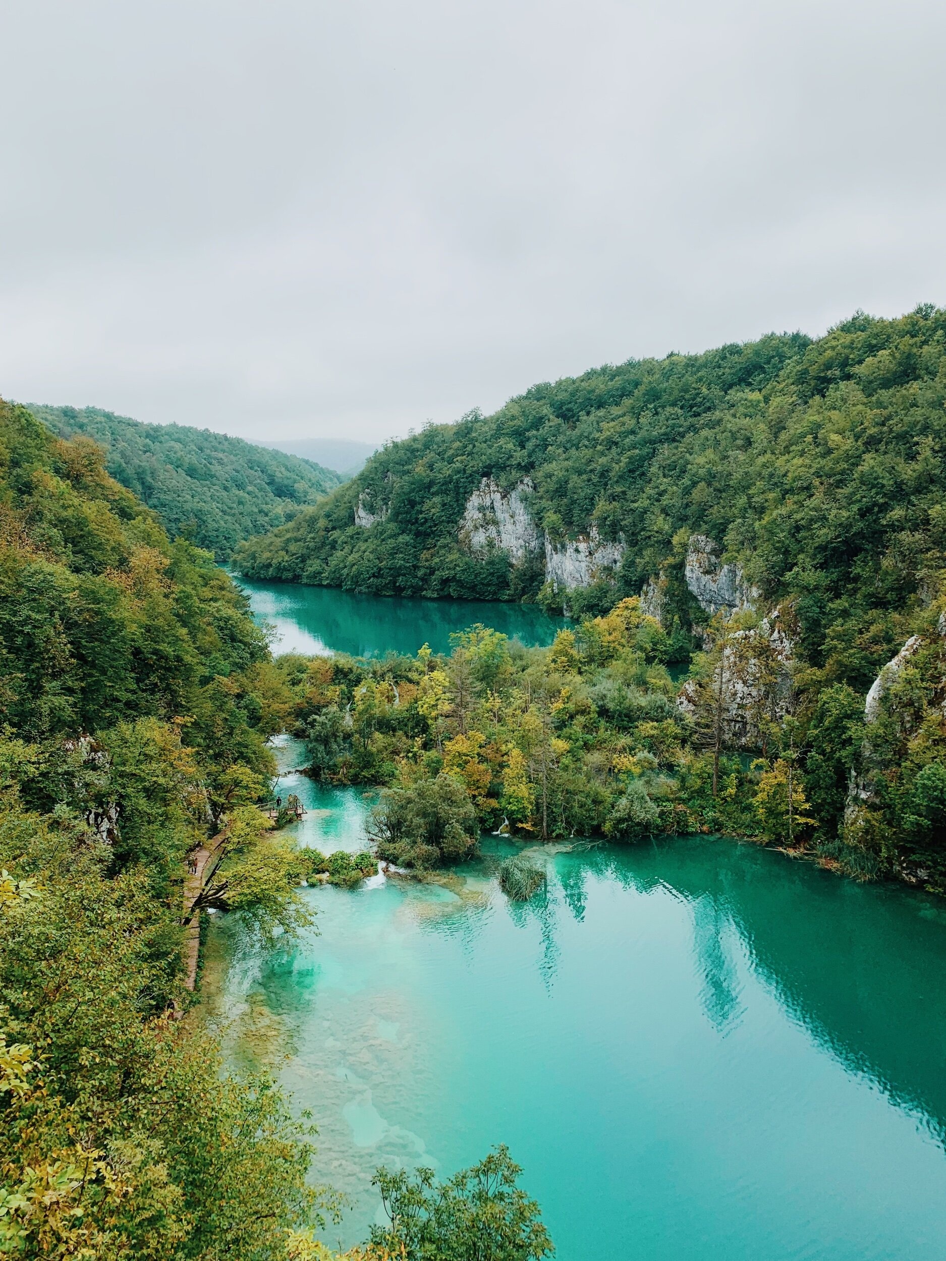 Plitvice Lakes, Nature's wonder, Crystal clear waters, Tranquil beauty, 1880x2500 HD Phone