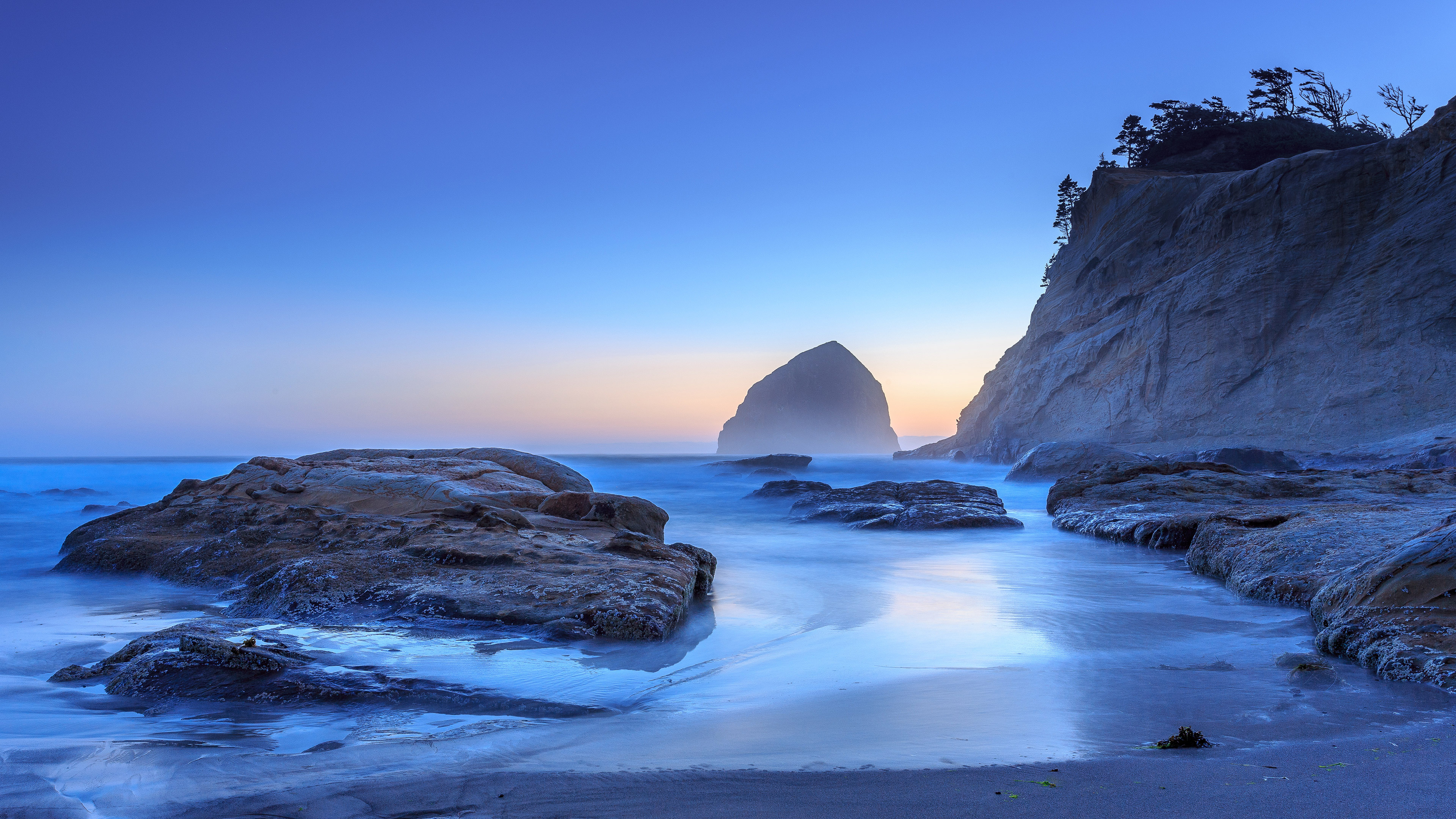 Pacific Ocean, Beach seascape HD nature, Wallpapers images backgrounds, 3840x2160 4K Desktop