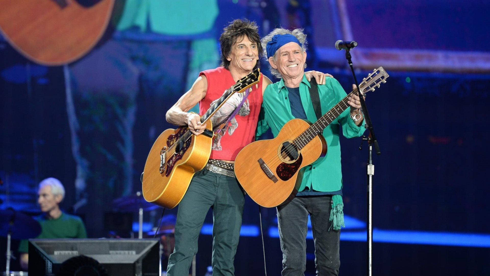 The Rolling Stones wallpapers, Ronnie Wood and Keith Richards, High-quality wallpapers, 1920x1080 Full HD Desktop