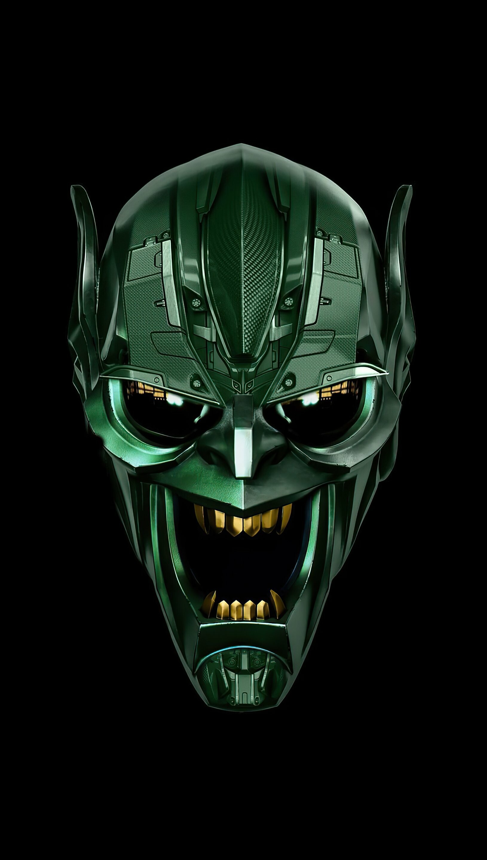 Green Goblin: Norman, Possesses super human strength, Minimalistic. 1630x2880 HD Wallpaper.