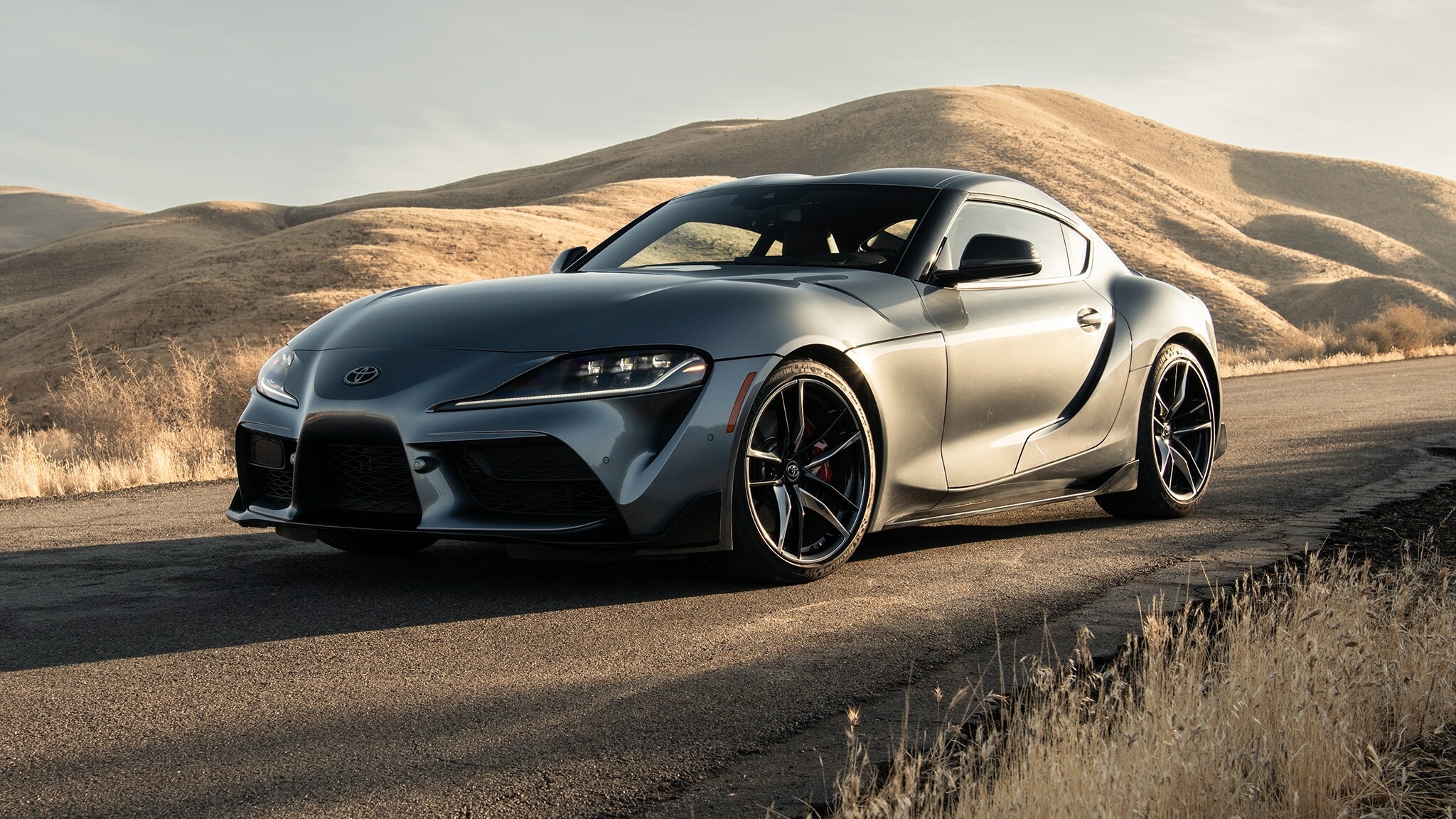 Toyota: Known throughout the world as a pioneer in Japanese automobile production and development, GR Supra 3.0 Premium. 2050x1160 HD Wallpaper.