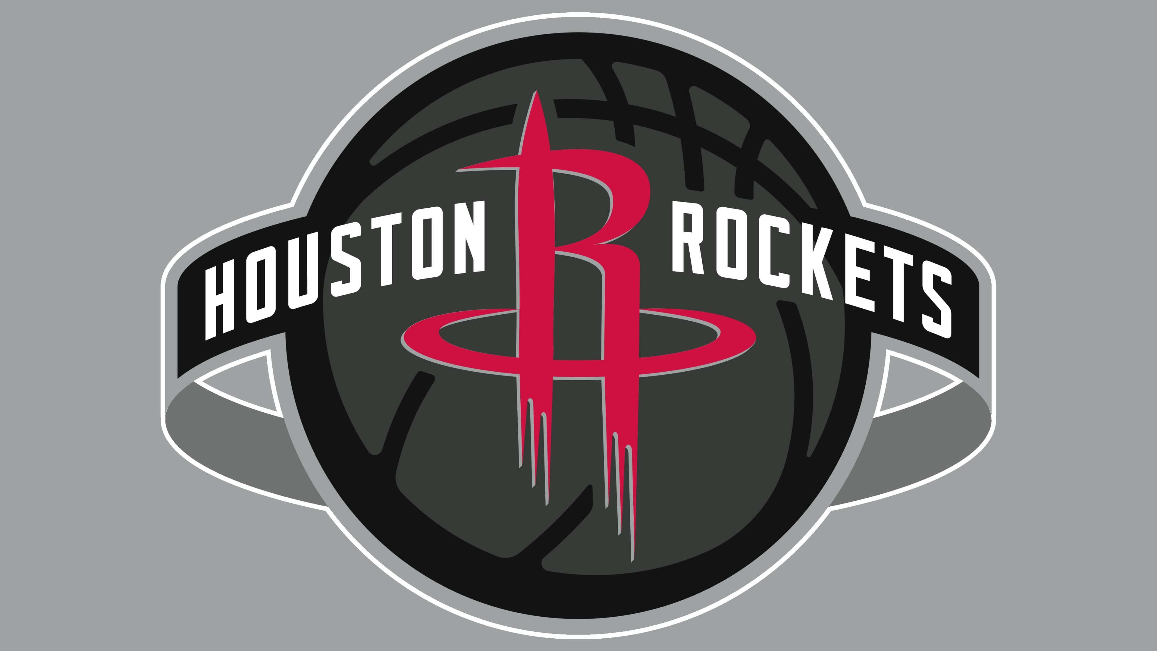 Houston Rockets, Logo symbol, Symbolic history, 3840x2160 4K Desktop