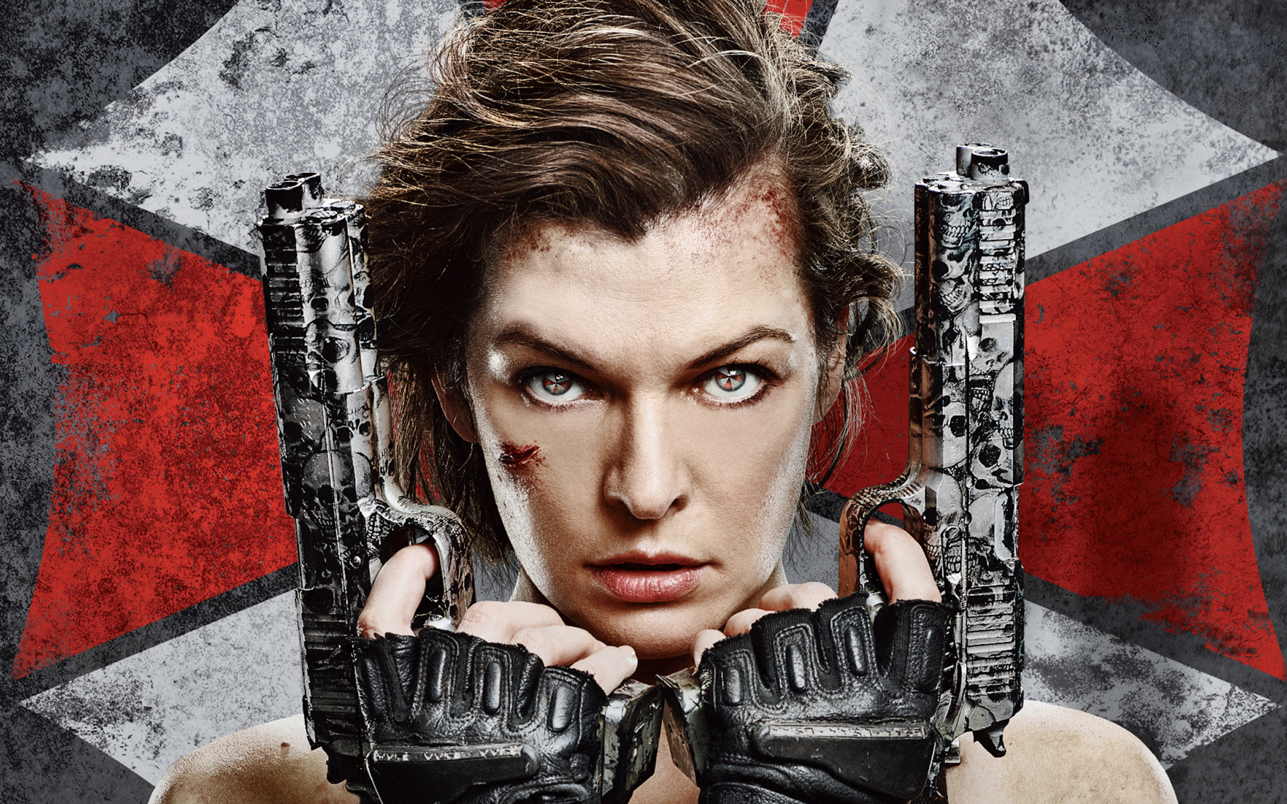 Milla Jovovich Resident Evil, Iconic character, Intense performance, Memorable scenes, 2560x1600 HD Desktop