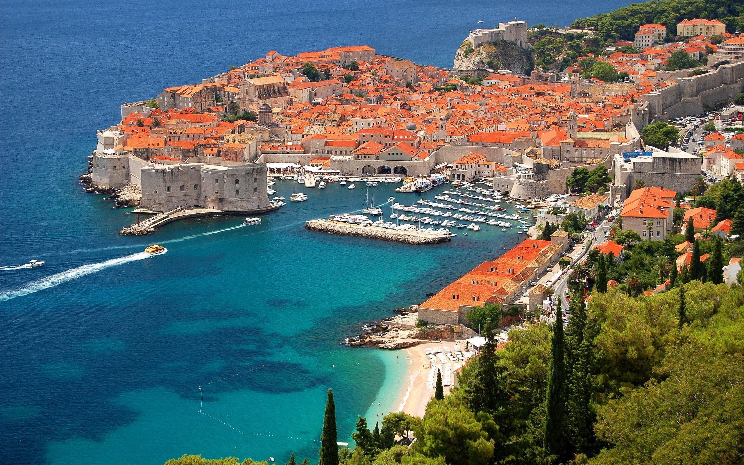 Dubrovnik Croatia wallpapers, 4K HD, 2560x1600 HD Desktop