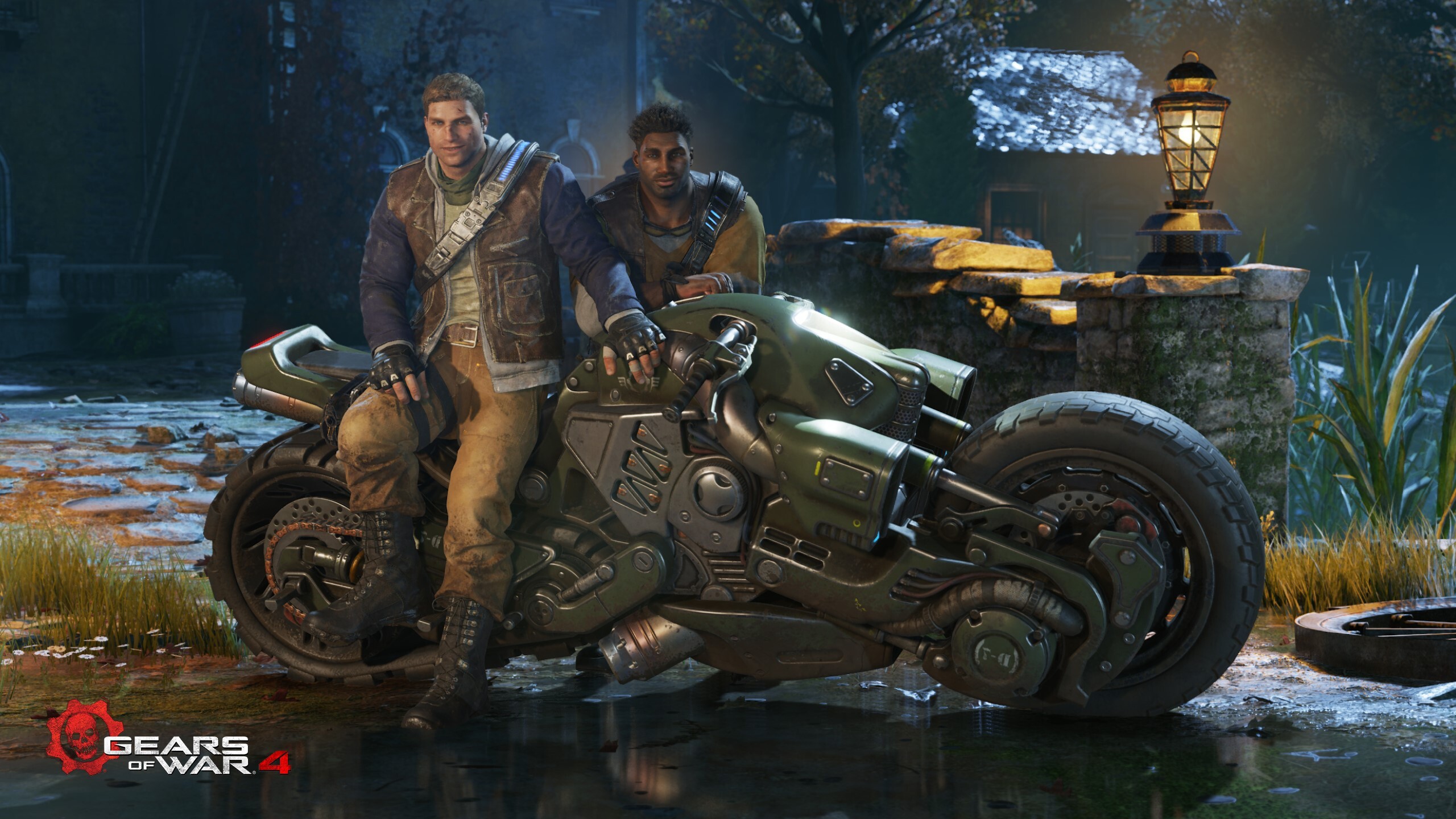 Gears of War: Xbox games, PC games, James Dominic Fenix, Second Lieutenant Delmont Walker. 2560x1440 HD Wallpaper.