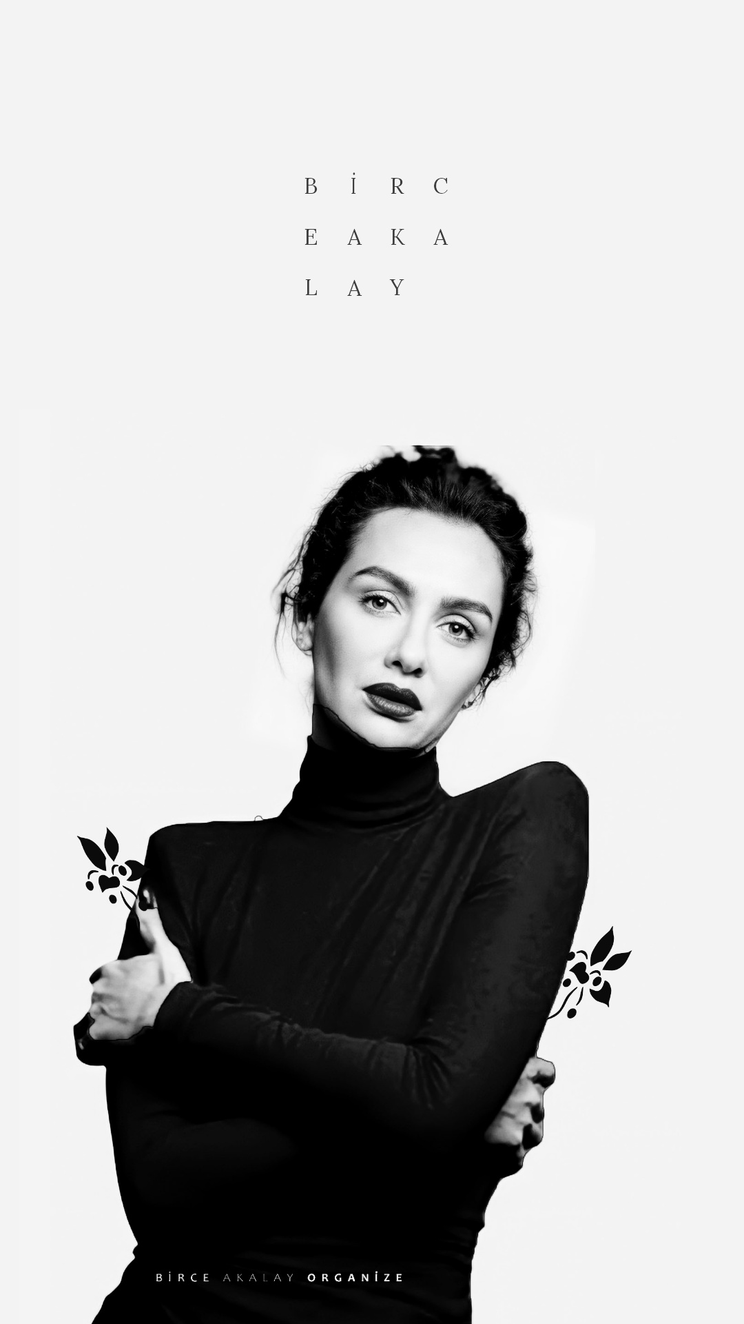 Birce Akalay: First leading role on television with the series Kader. 1080x1920 Full HD Background.
