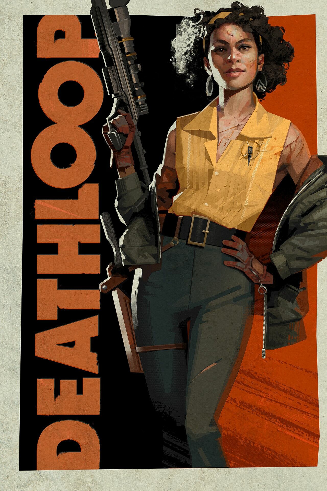 Deathloop: A murder puzzle that the player needs to figure out how to solve in one perfect run after failing through many previous runs. 1280x1930 HD Wallpaper.