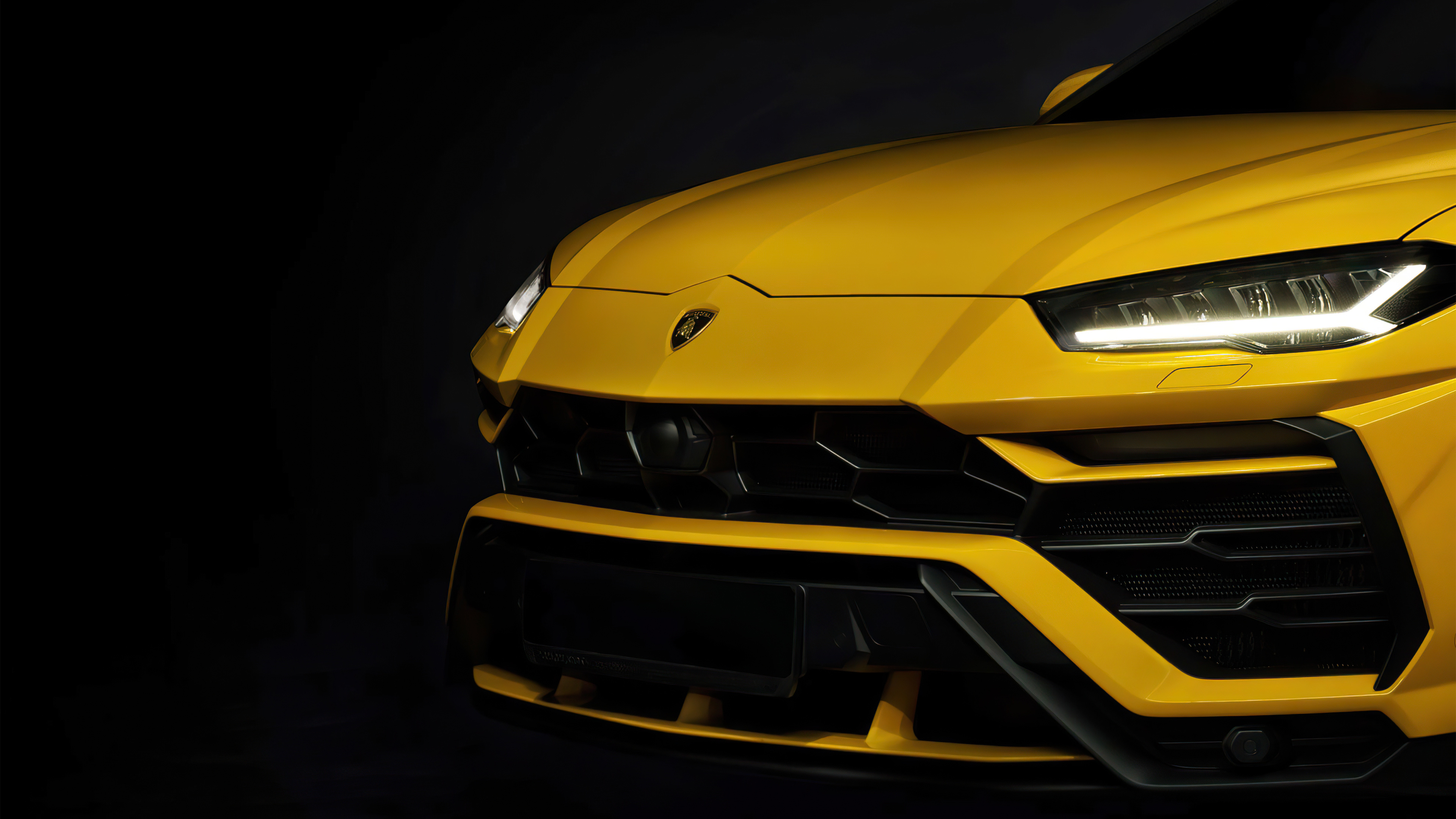 Lamborghini Urus, Auto, Yellow Lamborghini Urus, Resolution HD, 3840x2160 4K Desktop