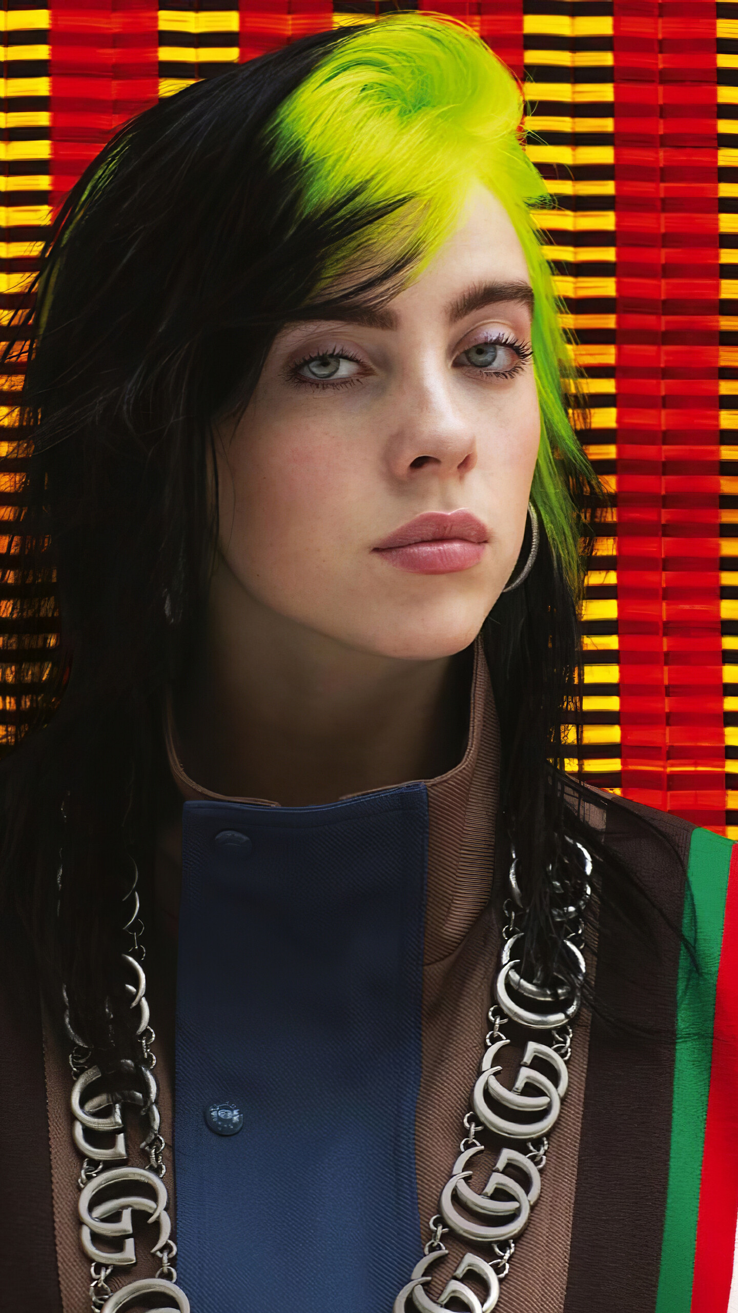 Billie Eilish: EP, Don't smile at me, featuring the singles “Copycat” and “Watch”. 1440x2560 HD Wallpaper.