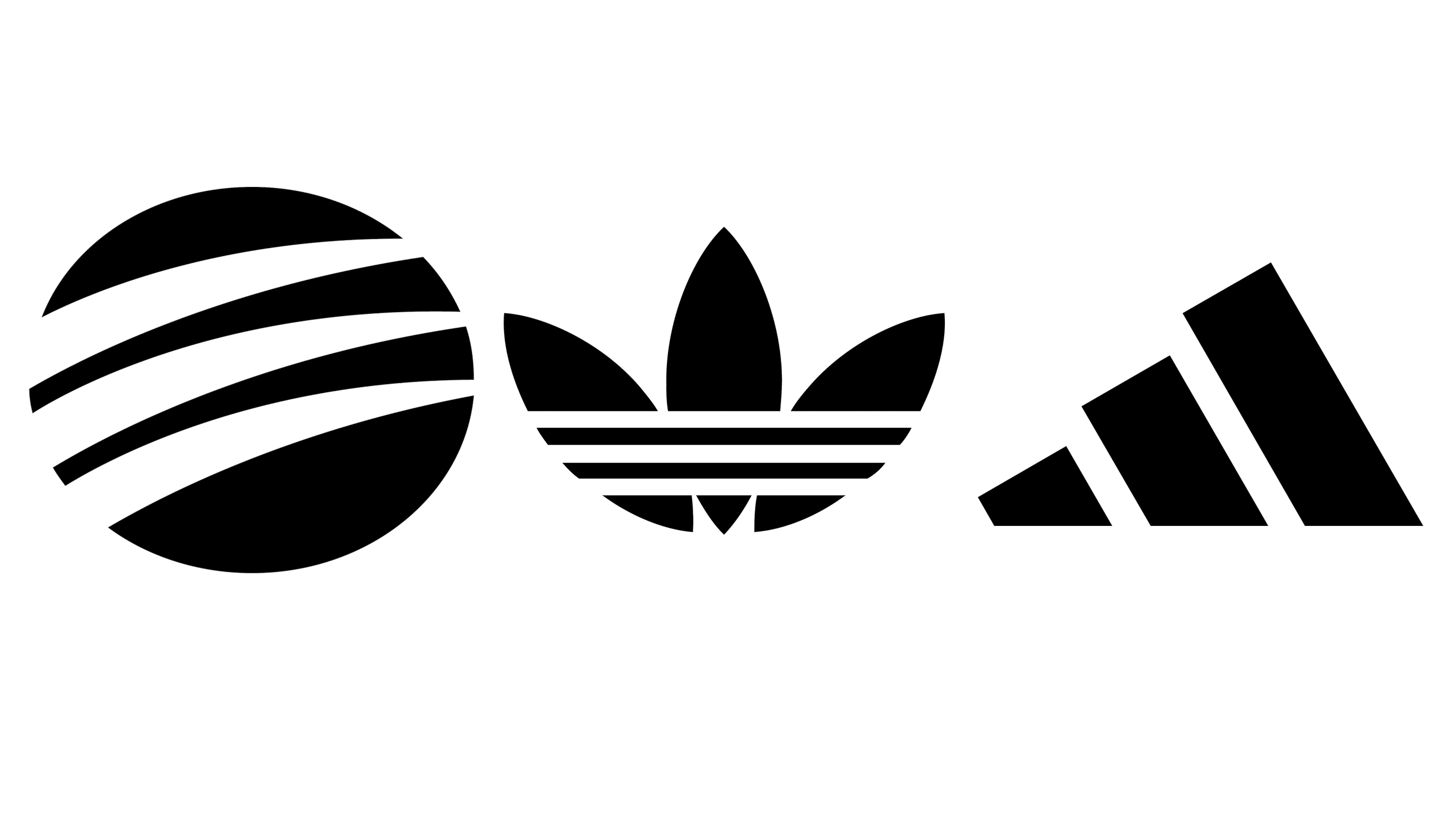 Adidas logo, Logo overview, Downloadable files, Brand promotion, 3840x2160 4K Desktop