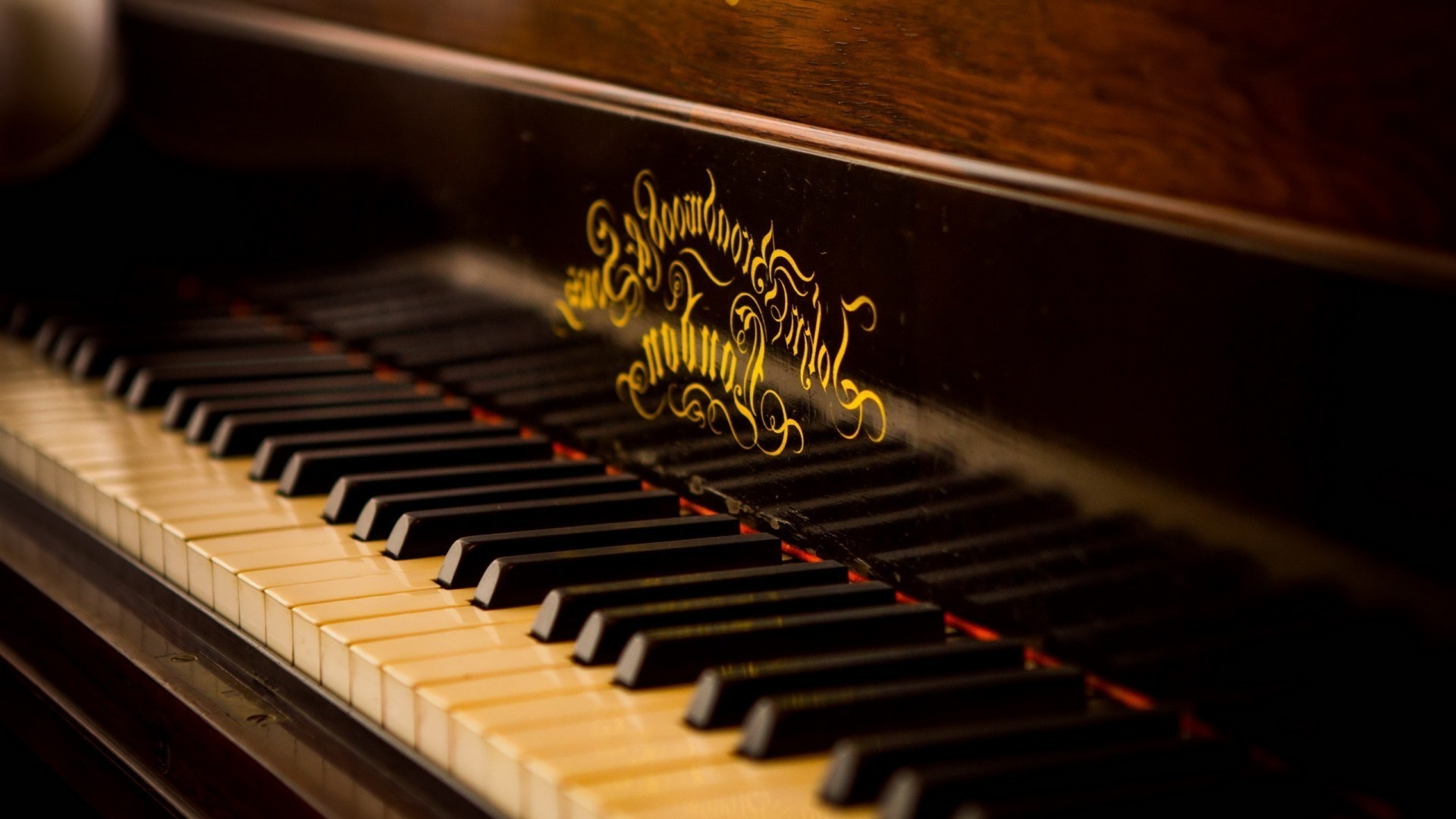 Fortepiano: Musical Keyboard, Musical Instrument, The Seven "Natural" Notes. 1920x1080 Full HD Wallpaper.
