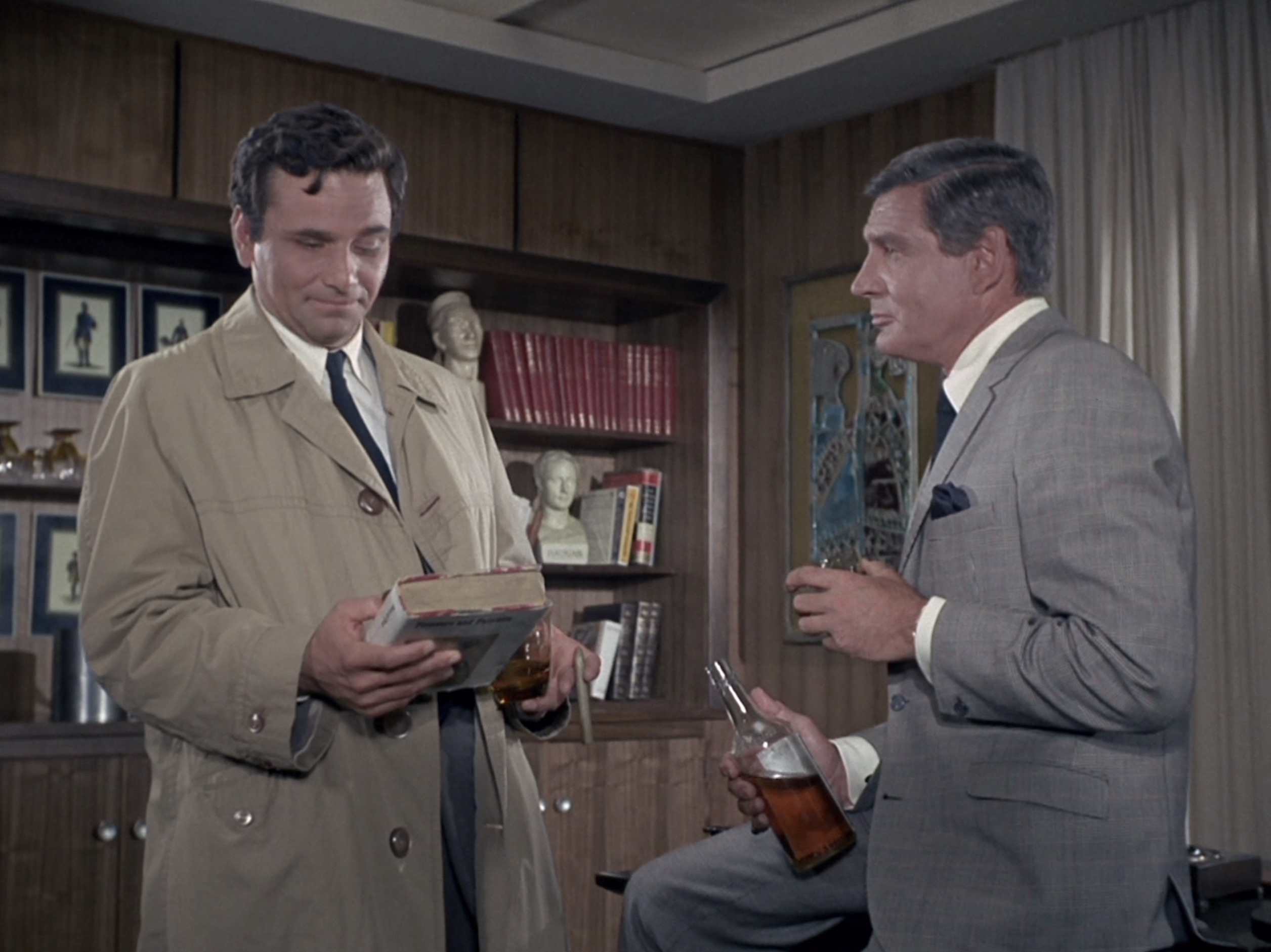 Columbo (Movie): Gene Barry as Dr. Ray Flemming, Prescription: Murder, Columbo's first ever episode. 2520x1890 HD Background.