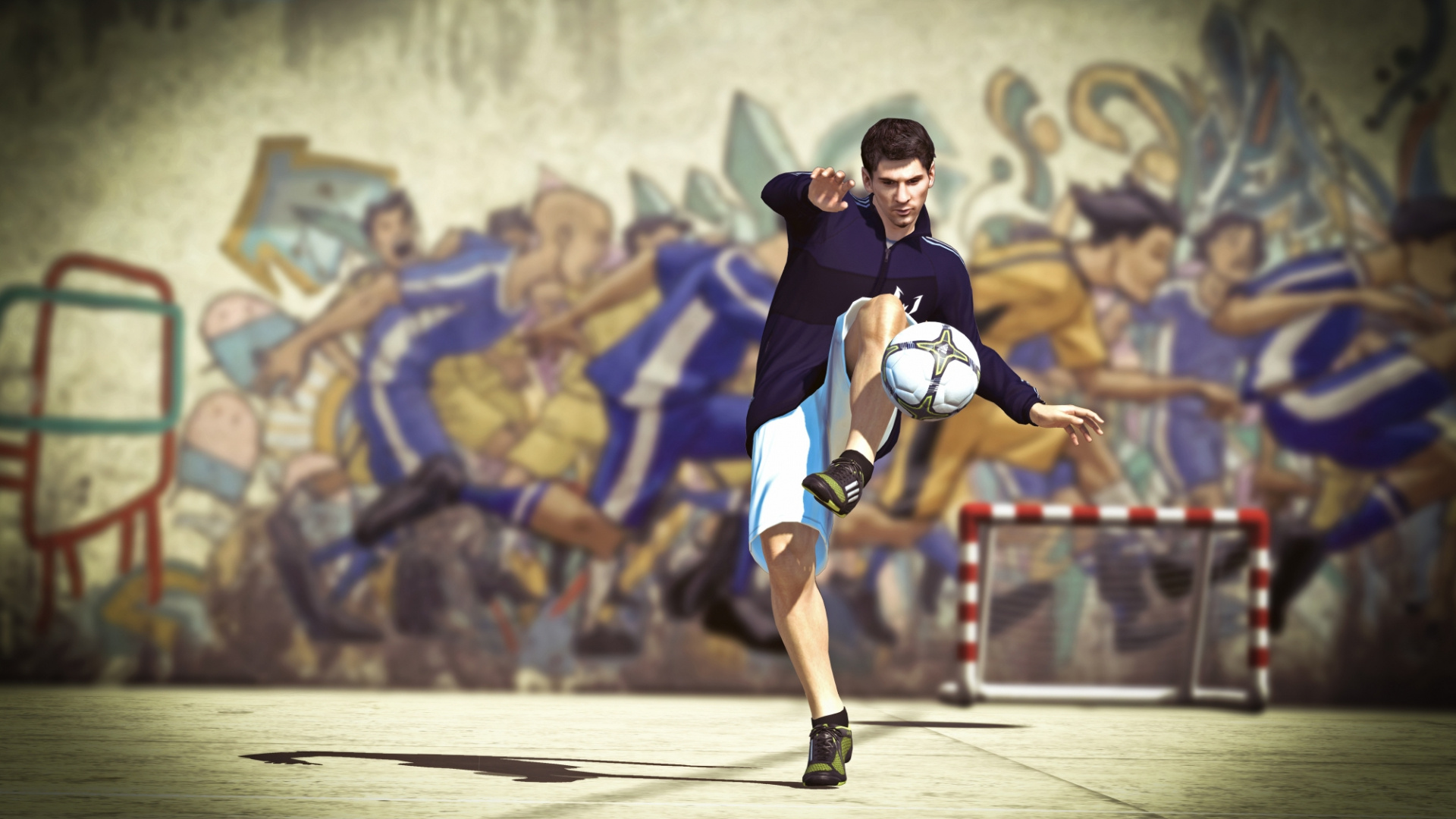 FIFA Soccer (Game): Street 2012, Released in March 2012, PlayStation 3, Xbox 360. 1920x1080 Full HD Background.