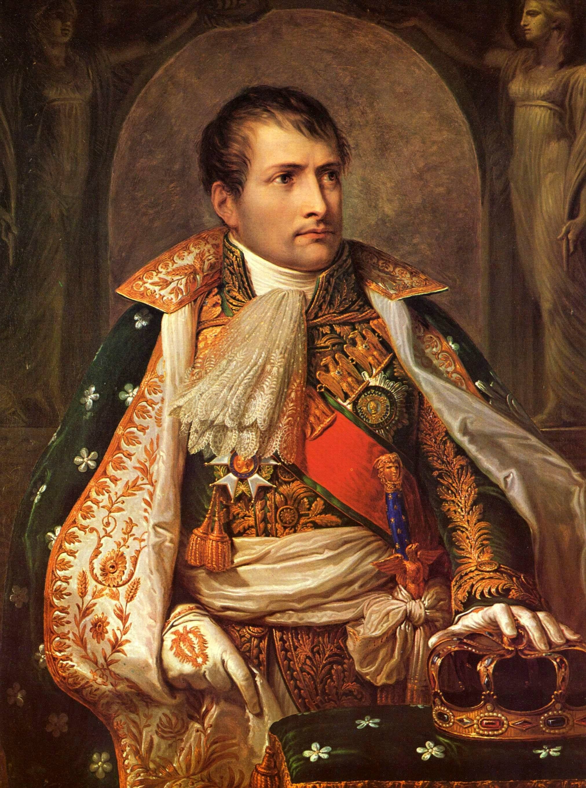 Napoleon Bonaparte, Paintings collection, Historical figure, Artistic representation, 2030x2730 HD Handy