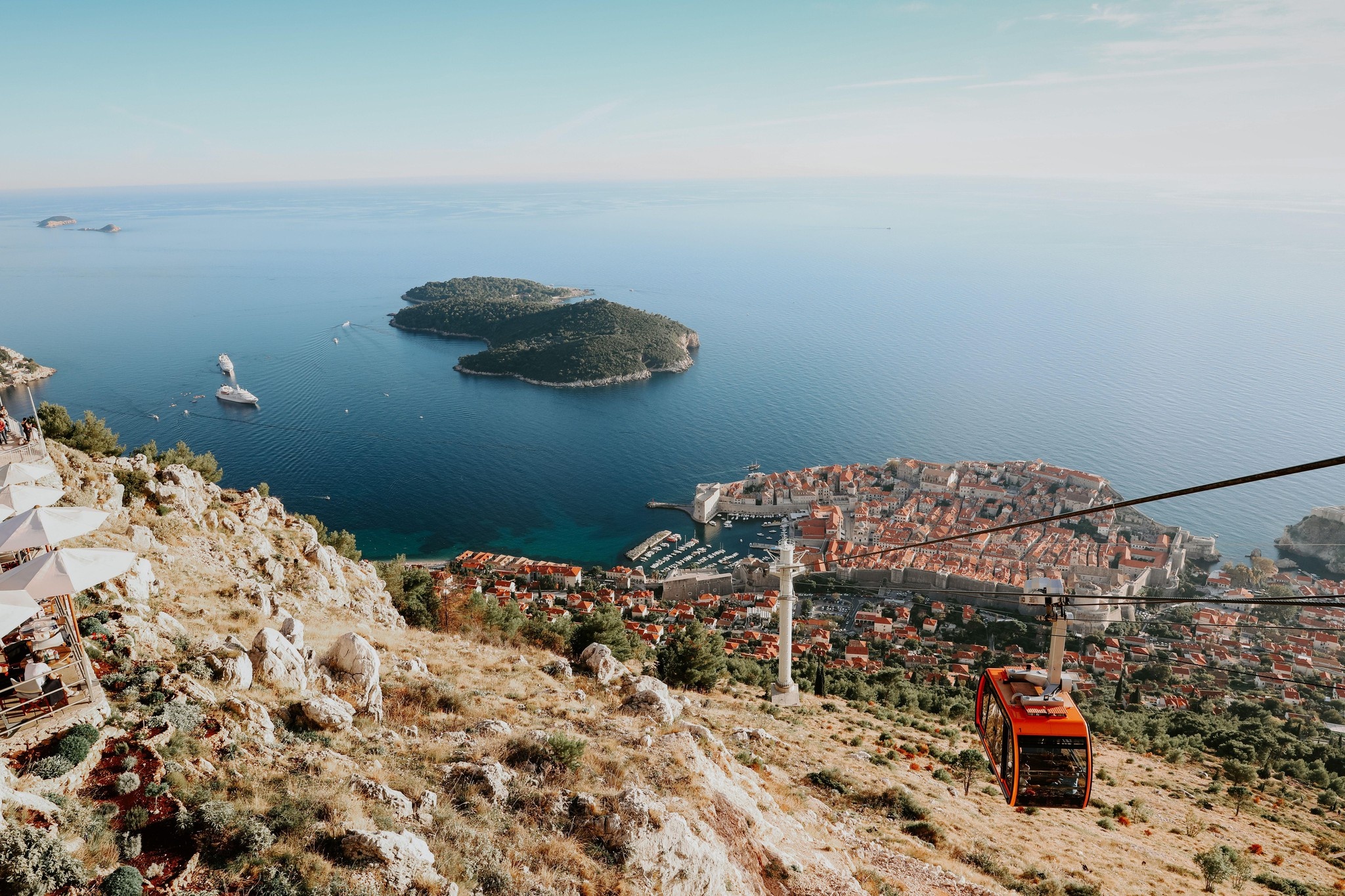 Adriatic Sea, Split to Dubrovnik, Connecting by boat, Coastal adventure, 2050x1370 HD Desktop