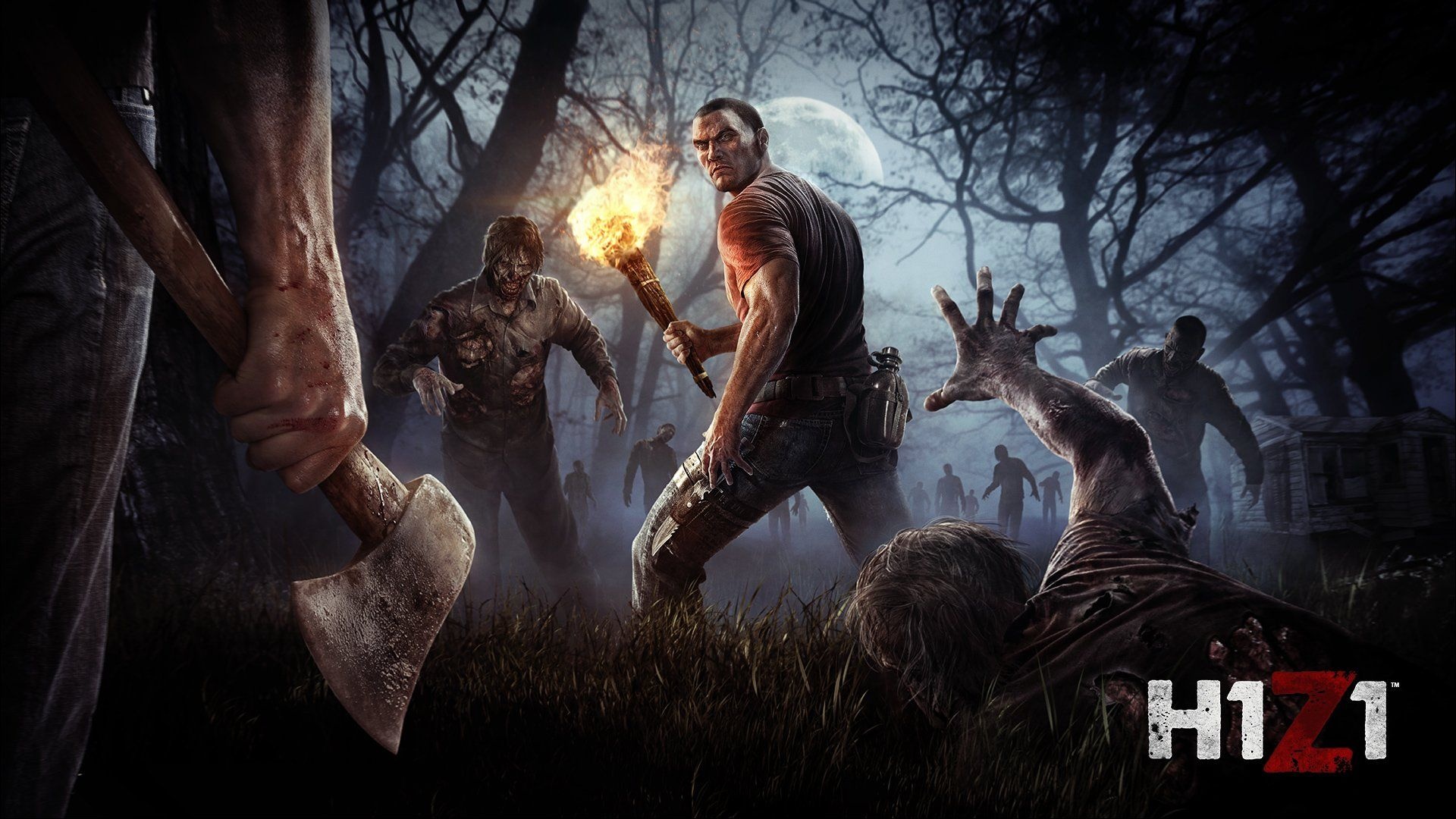 H1Z1 gaming, Top wallpapers, Competitive backgrounds, Multiplayer shootout, 1920x1080 Full HD Desktop