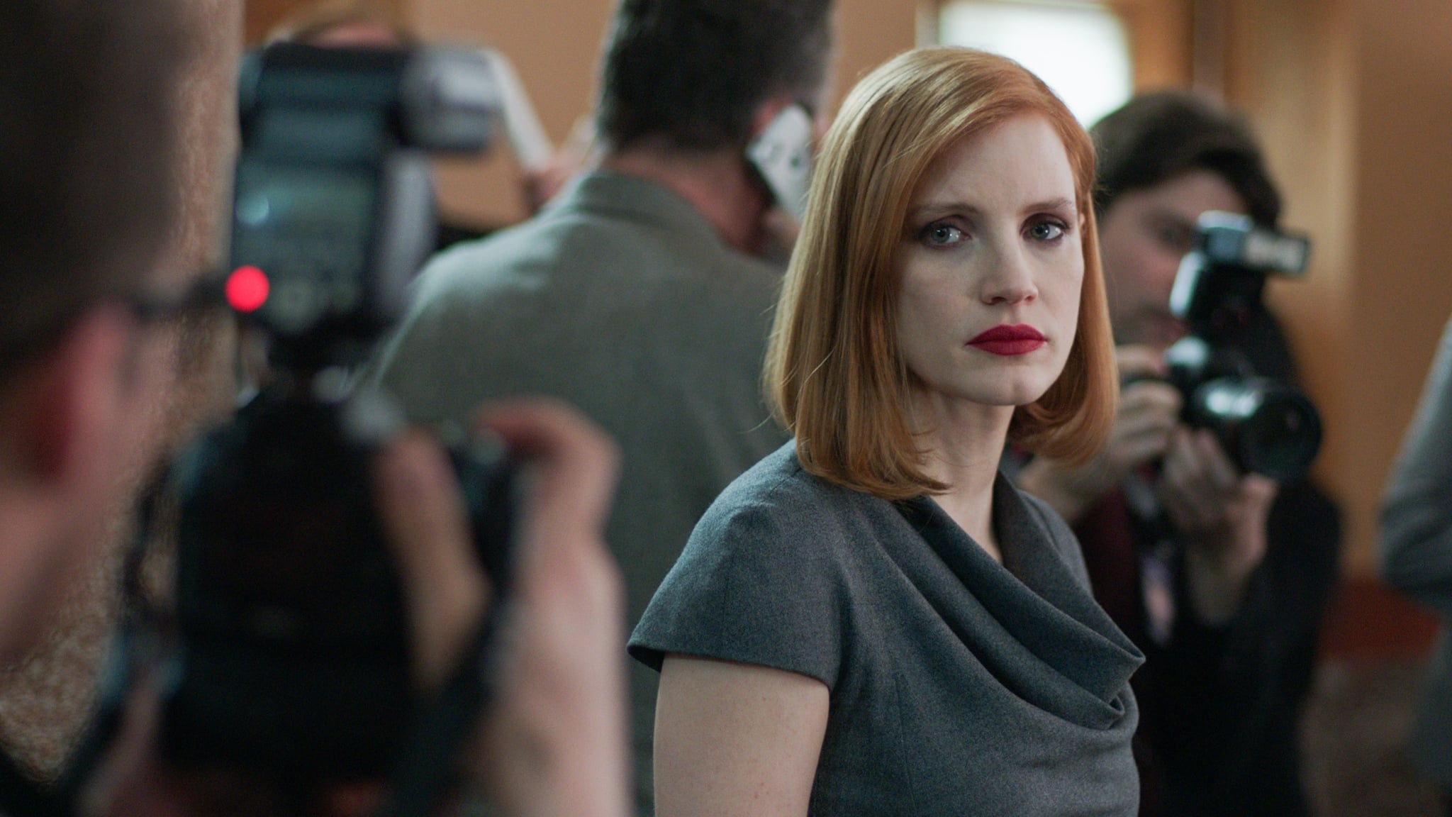 Miss Sloane: The film grossed $9 million against its $13–18 million budget. 2050x1160 HD Background.