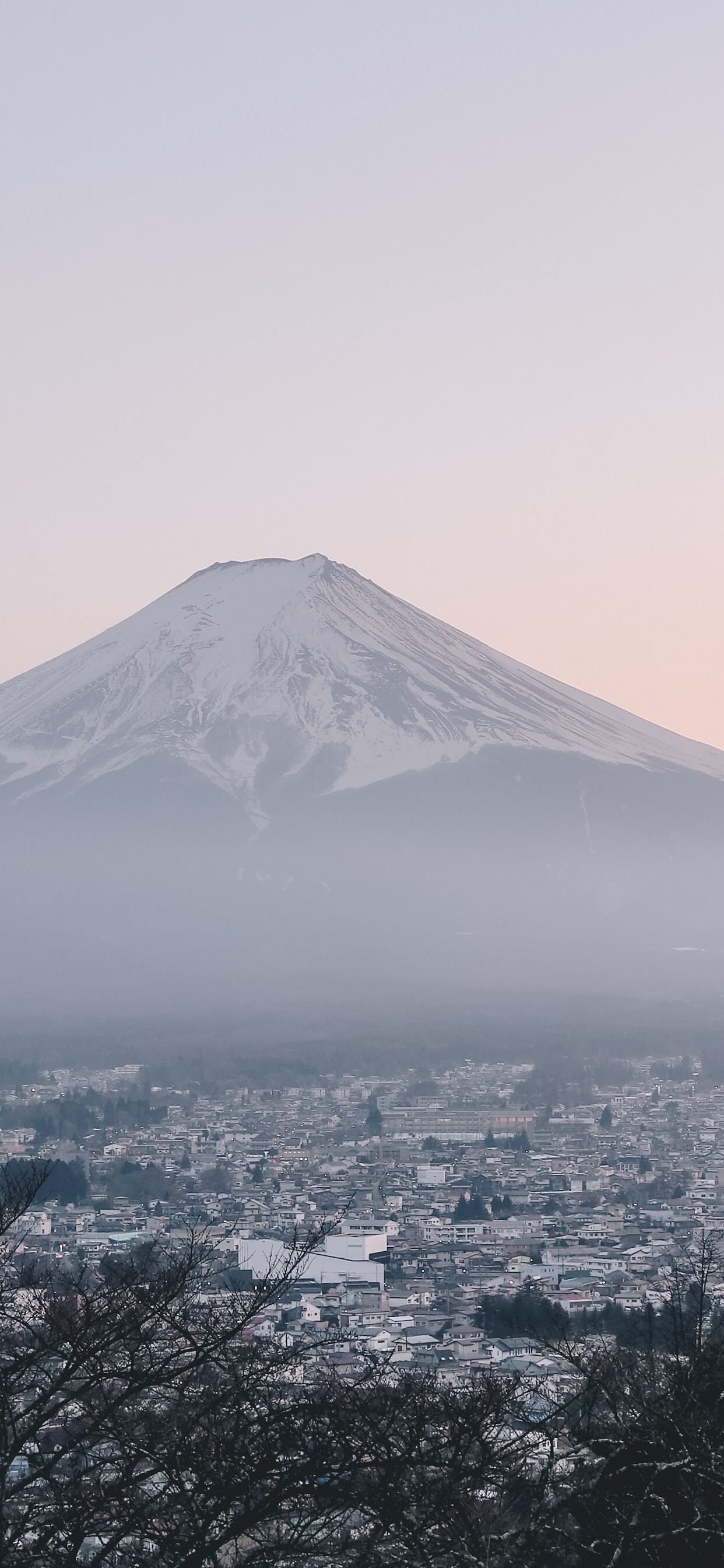 Japan: Mount Fuji, Landscape, Scenery, Land of the Rising Sun. 1250x2690 HD Background.