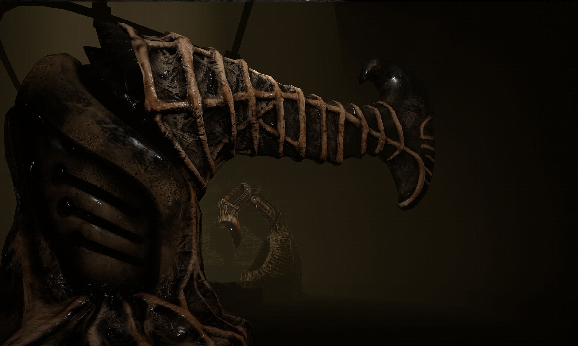 Scorn (Game): The horror first-person game from Ebb Software. 1920x1150 HD Background.