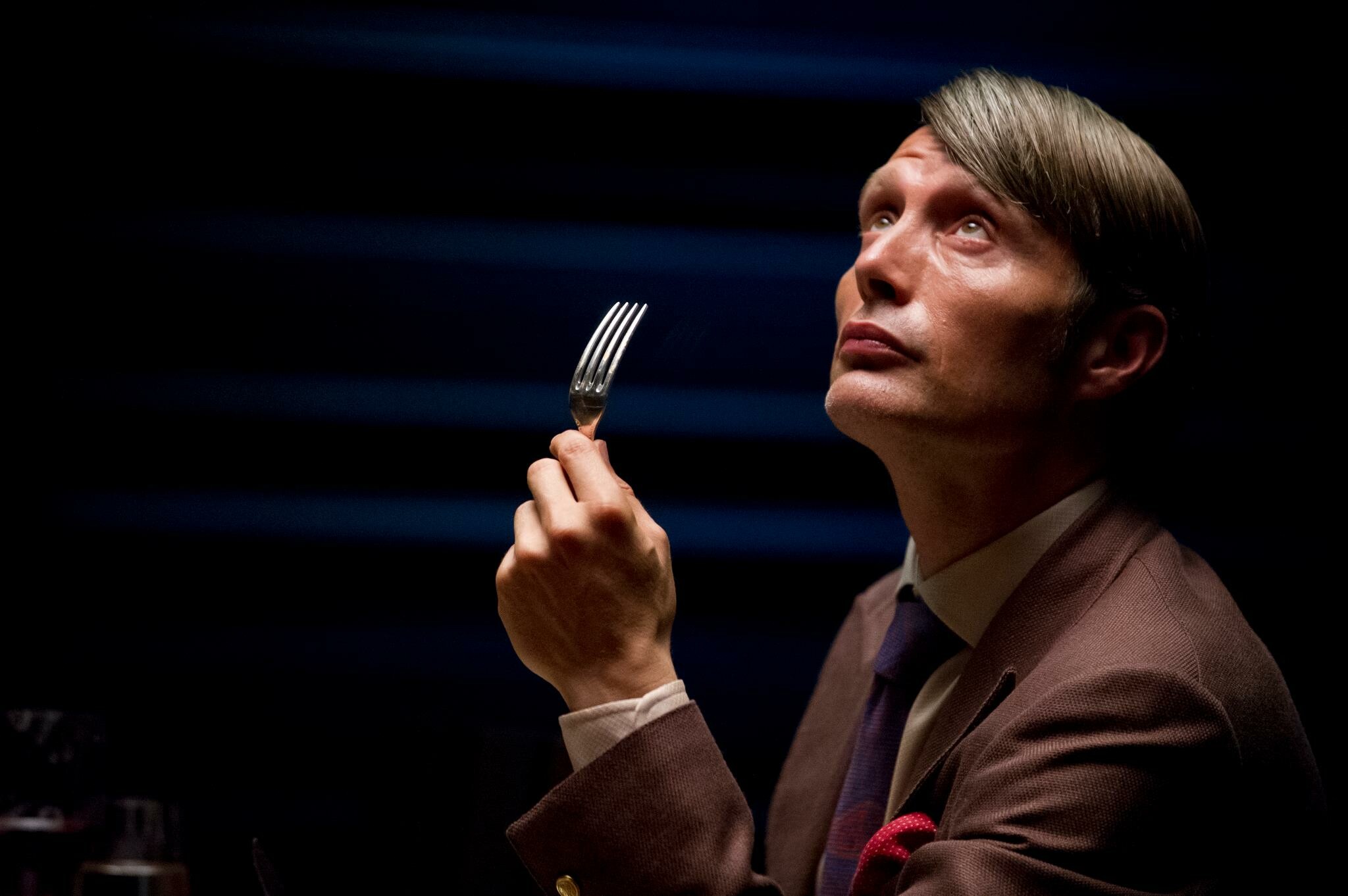 Hannibal (TV Series): Drama horror television show, Mads Mikkelsen as Dr. Lecter. 2050x1370 HD Background.