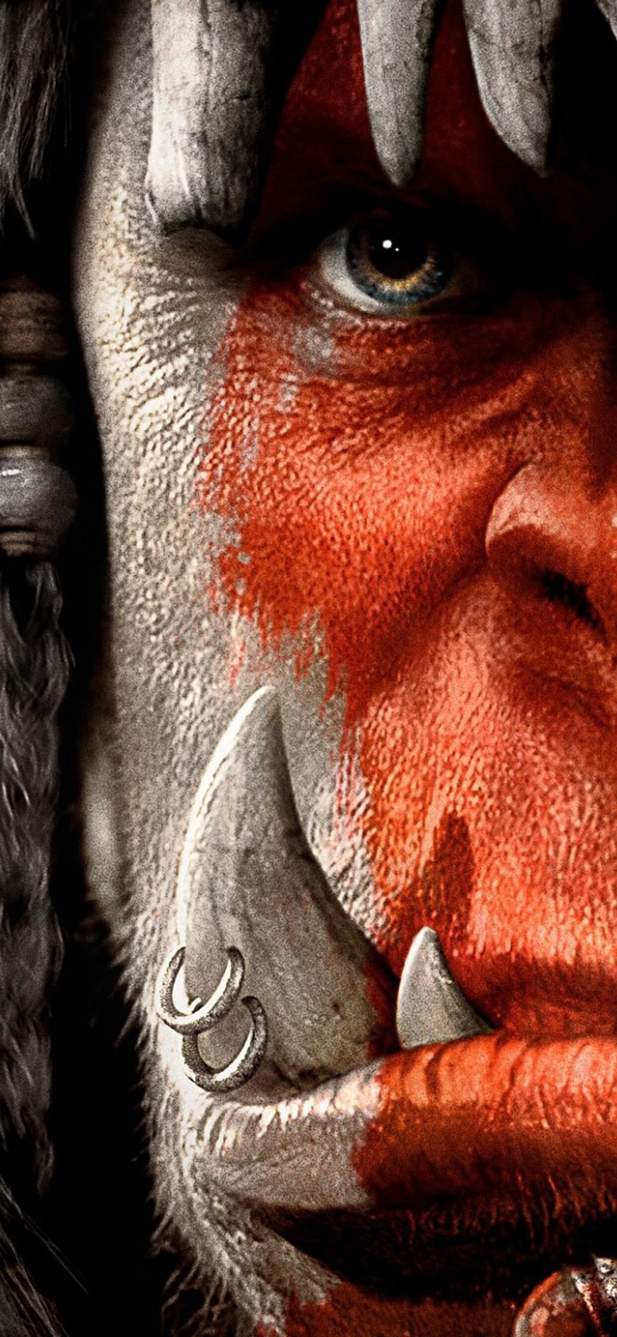 Warcraft (Movie): The film grossed $47.4 million at the box office in the United States. 1250x2690 HD Background.
