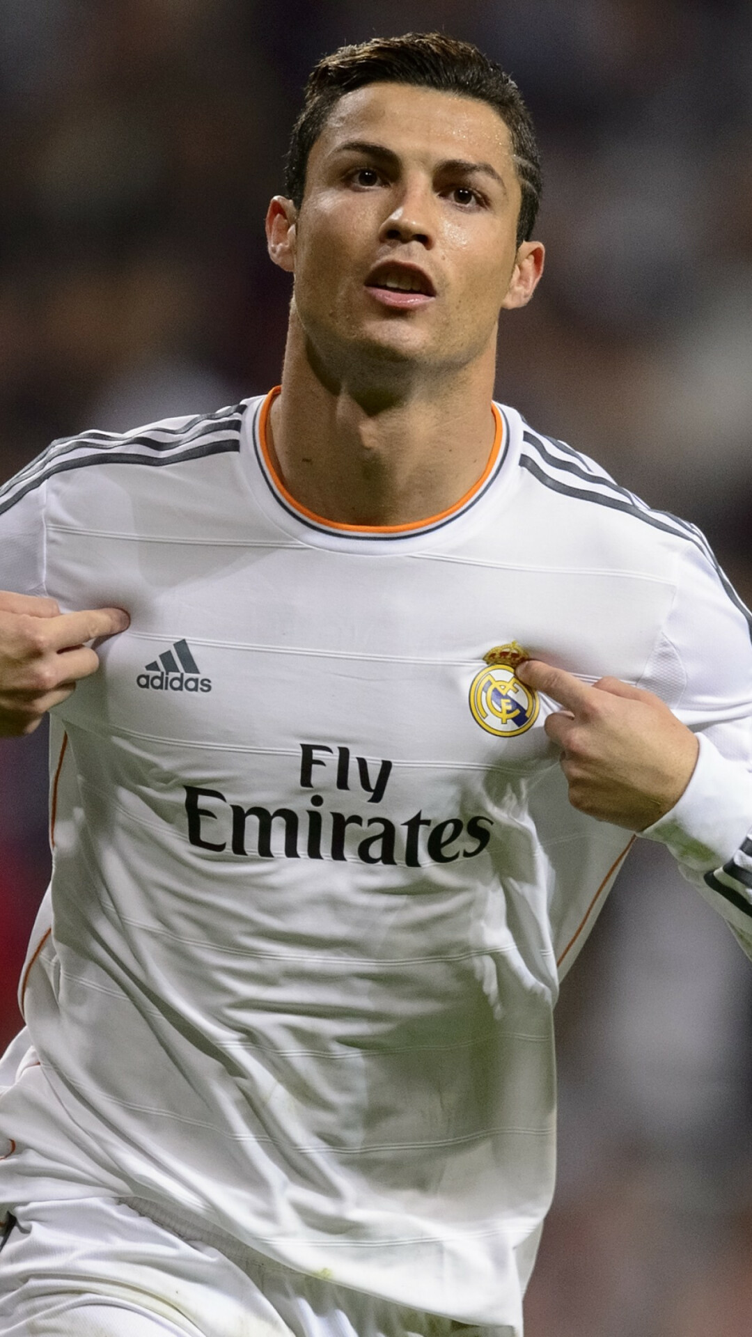 Cristiano Ronaldo, Portuguese football player, 4K resolution, Stunning wallpaper, 1080x1920 Full HD Phone