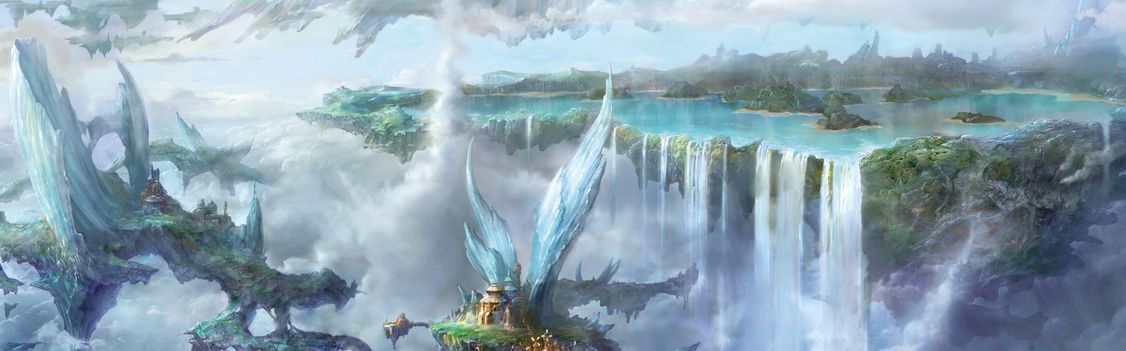 Final Fantasy XII, Fantasy Art Wallpaper, 3840x1200 Dual Screen Desktop