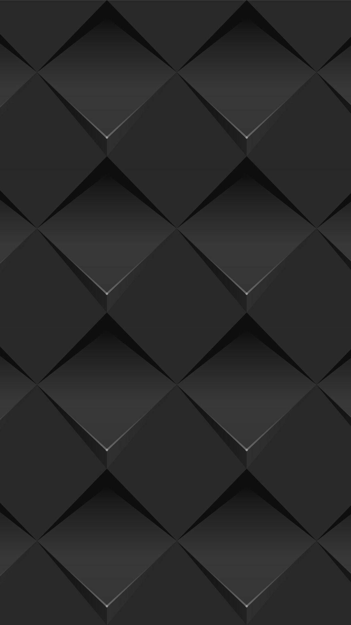 Geometry: Right angles, Pyramids, Squares, Monochrome. 1220x2170 HD Background.