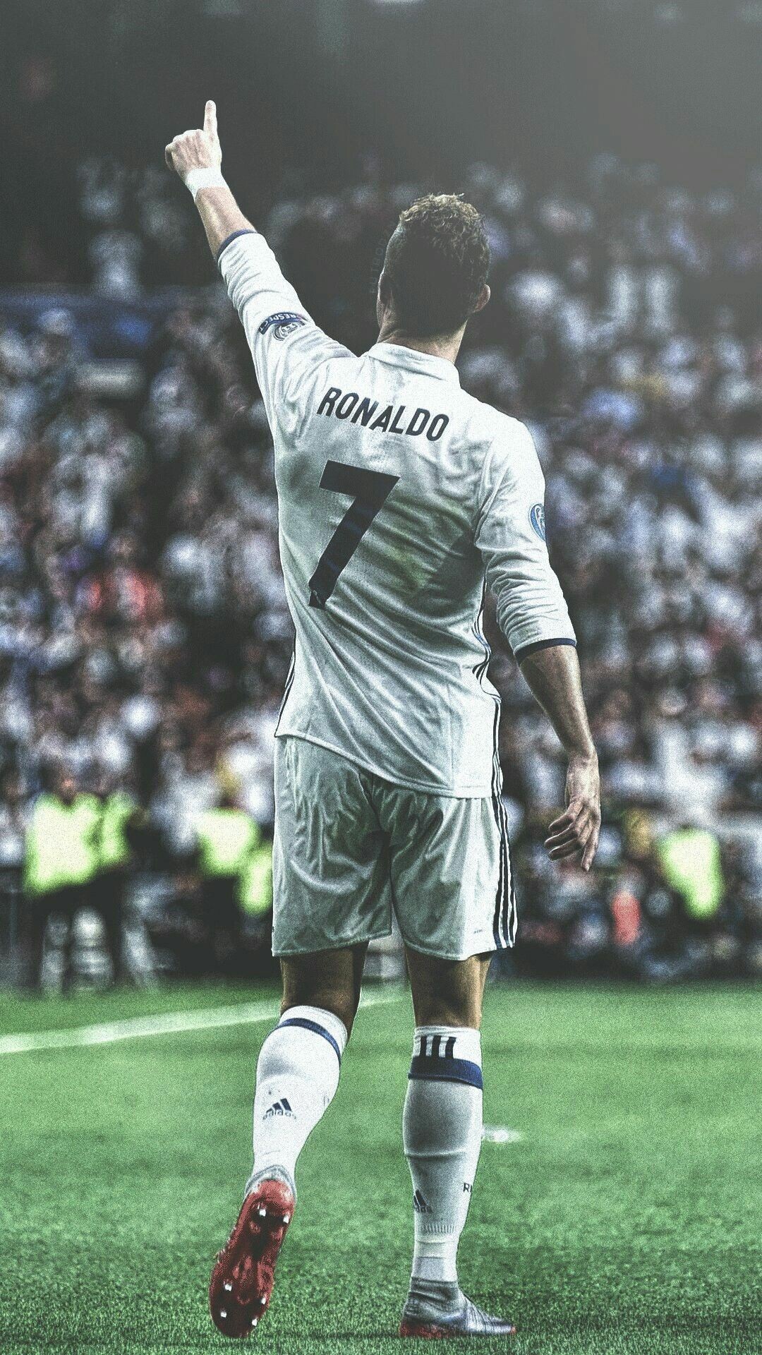 Cristiano Ronaldo: CR7, The third person to earn a lifetime contract from the sportswear company Nike. 1080x1920 Full HD Background.